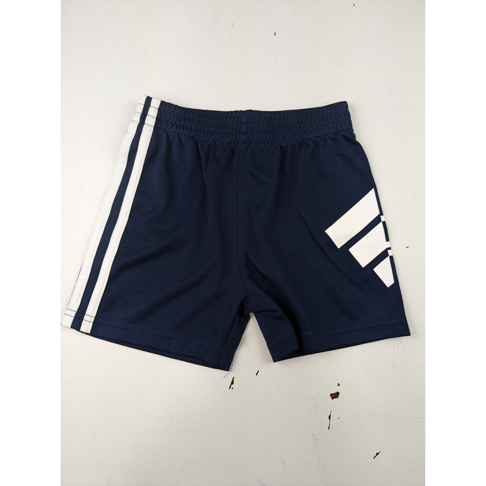 Adidas Orange and Navy Athletic Shorts & Tee Set