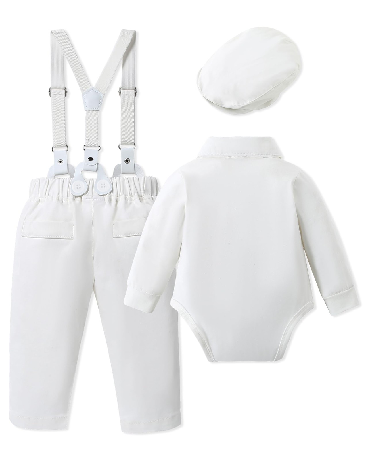Baby Boy Baptism Outfit 0-24M Baby Boy Christening Clothing Set Newborn Infan…