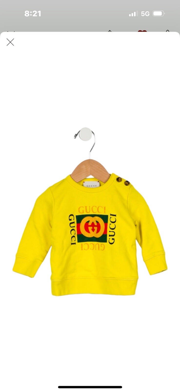 Gucci Baby Outfit