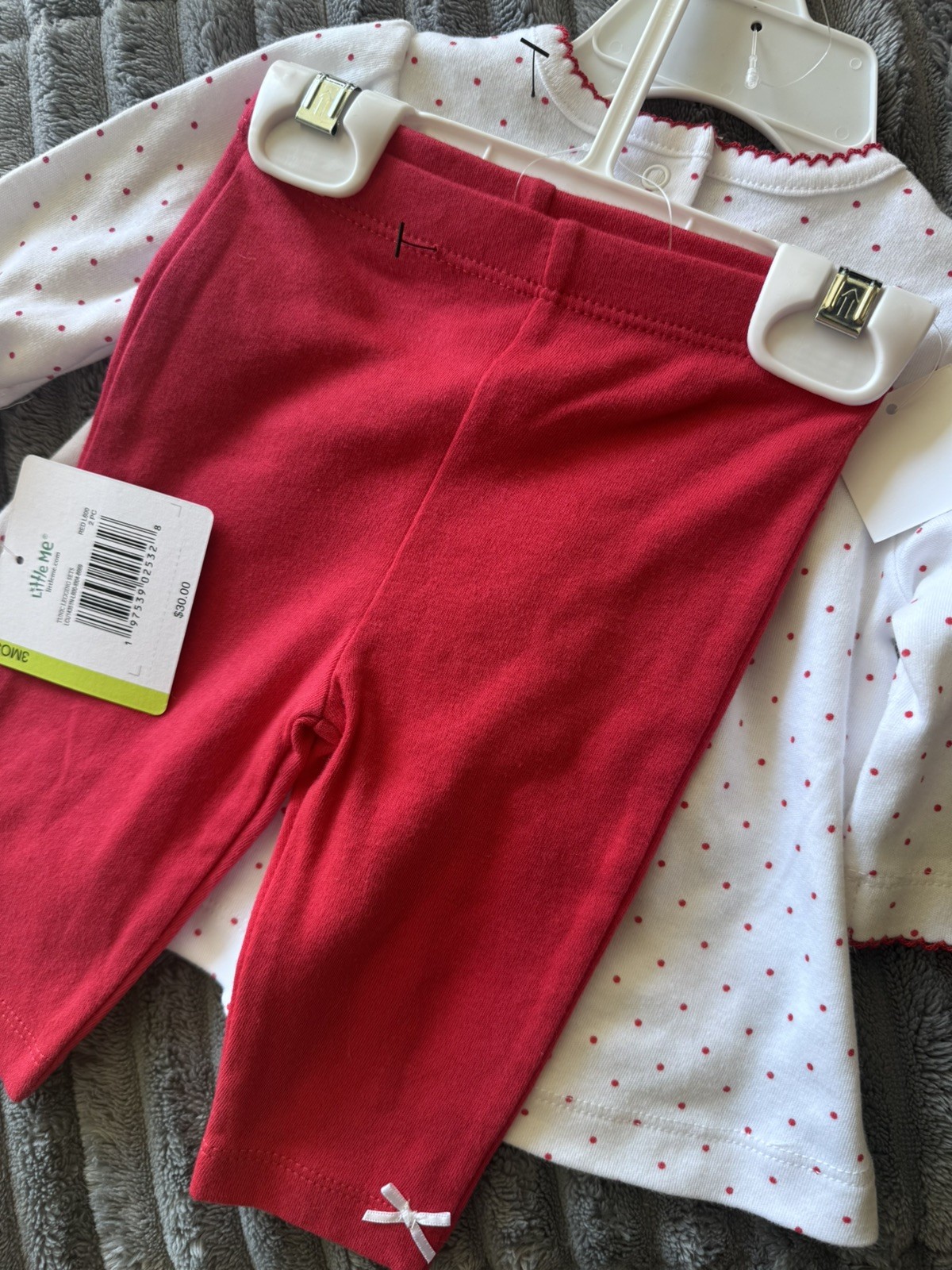 My 1st Christmas Little Me Baby Girl 3 Piece Outfit Size: 3 M new with tags