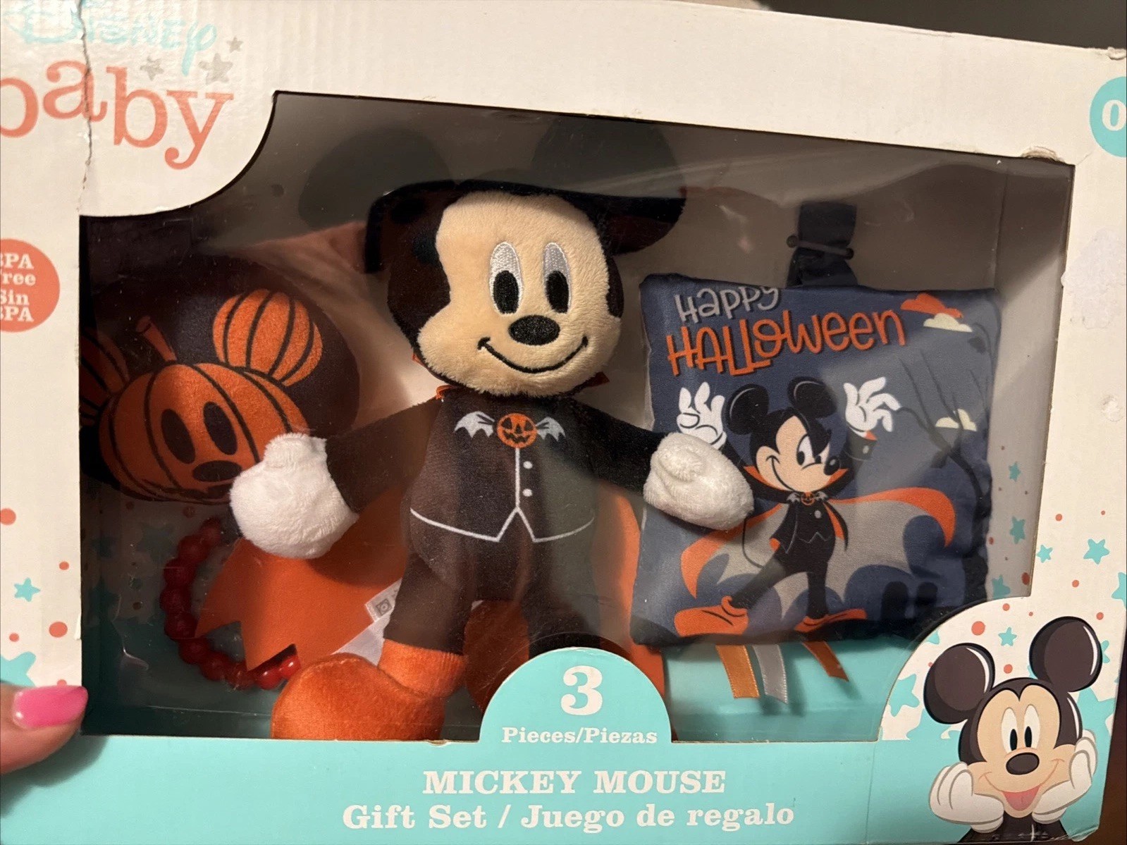 Disney Baby Mickey Mouse Halloween Gift Set