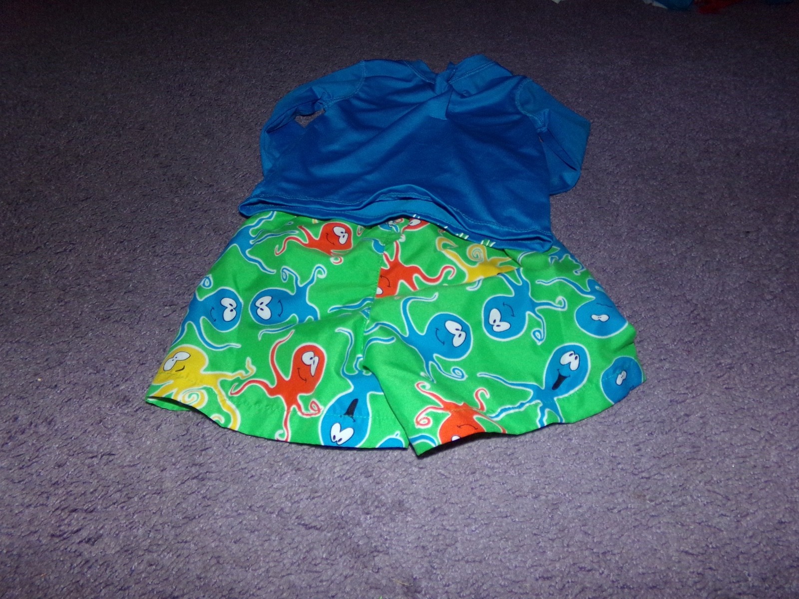 +*TODDLER BOY PLACE 2 PC SWIM SET 12- 18 E MONTHS