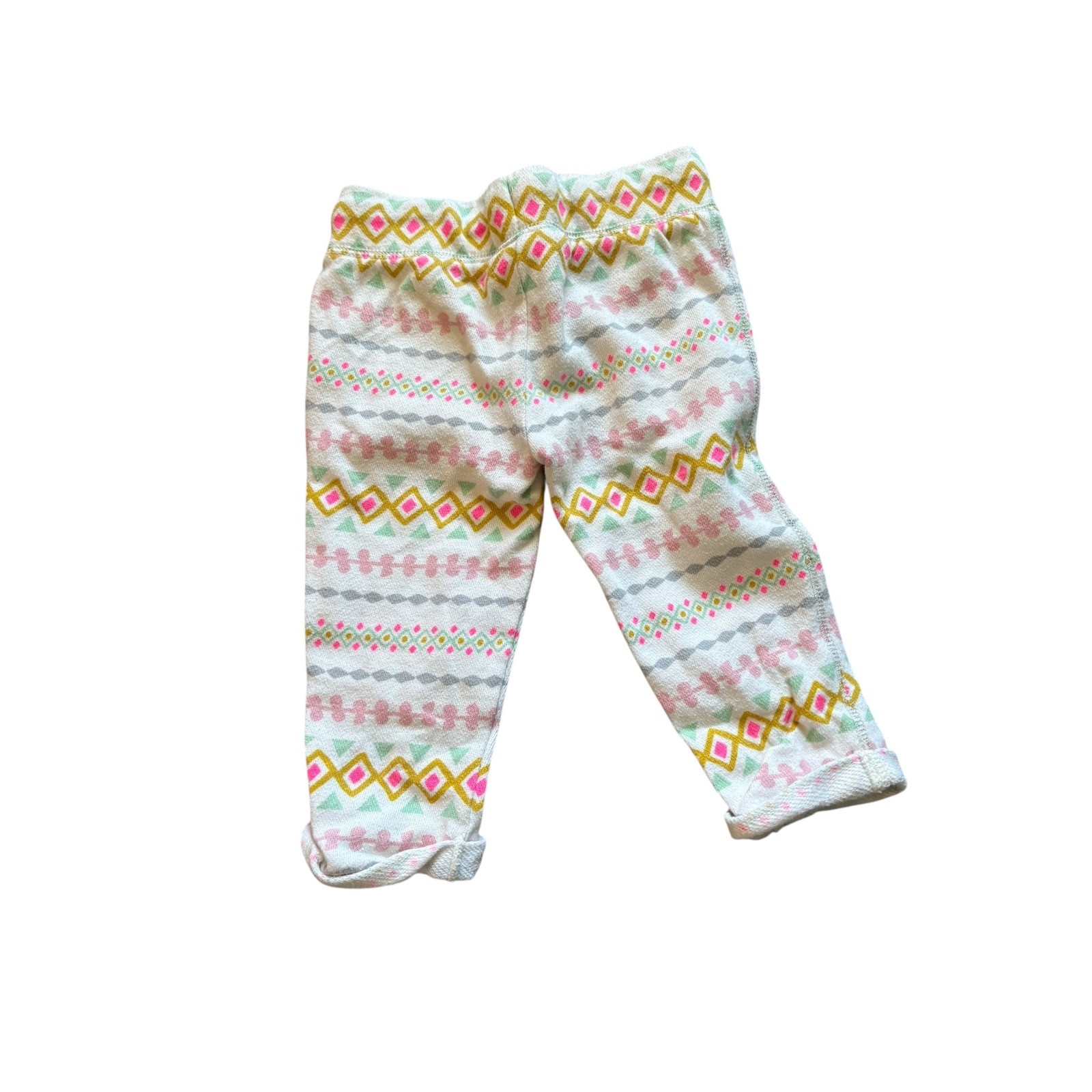 Cat & Jack Baby Girl 12M Sherpa Lined Hoodie Sweatshirt Pants Set Aztec Print