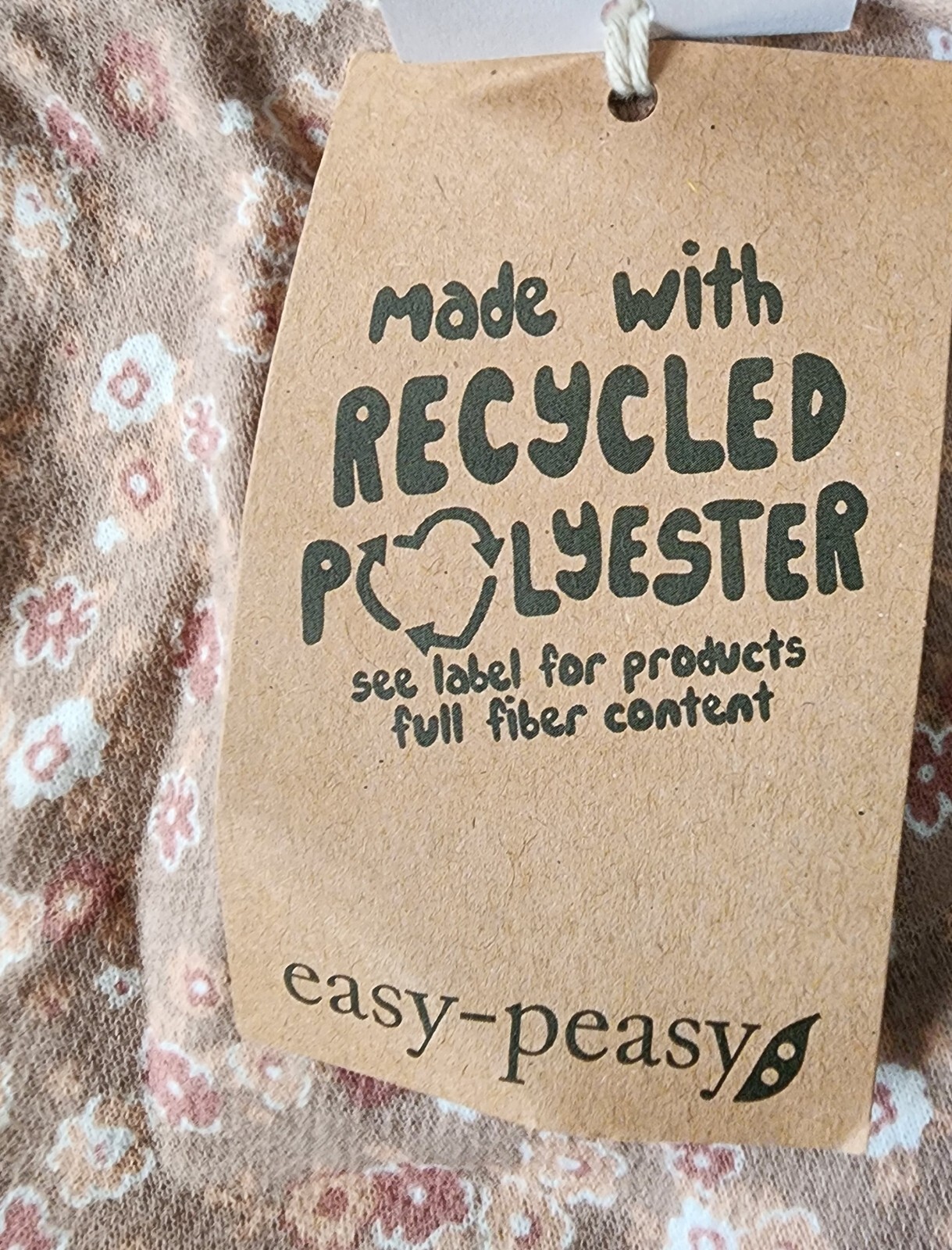 Easy Peasy Girls 4T Cargo Pants Organic Cotton NEW NWT