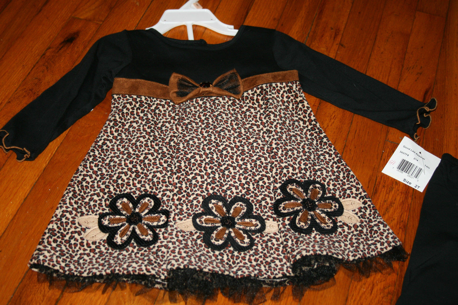 Beautiful girls Good Lad 2T Shirt with leggings NWT