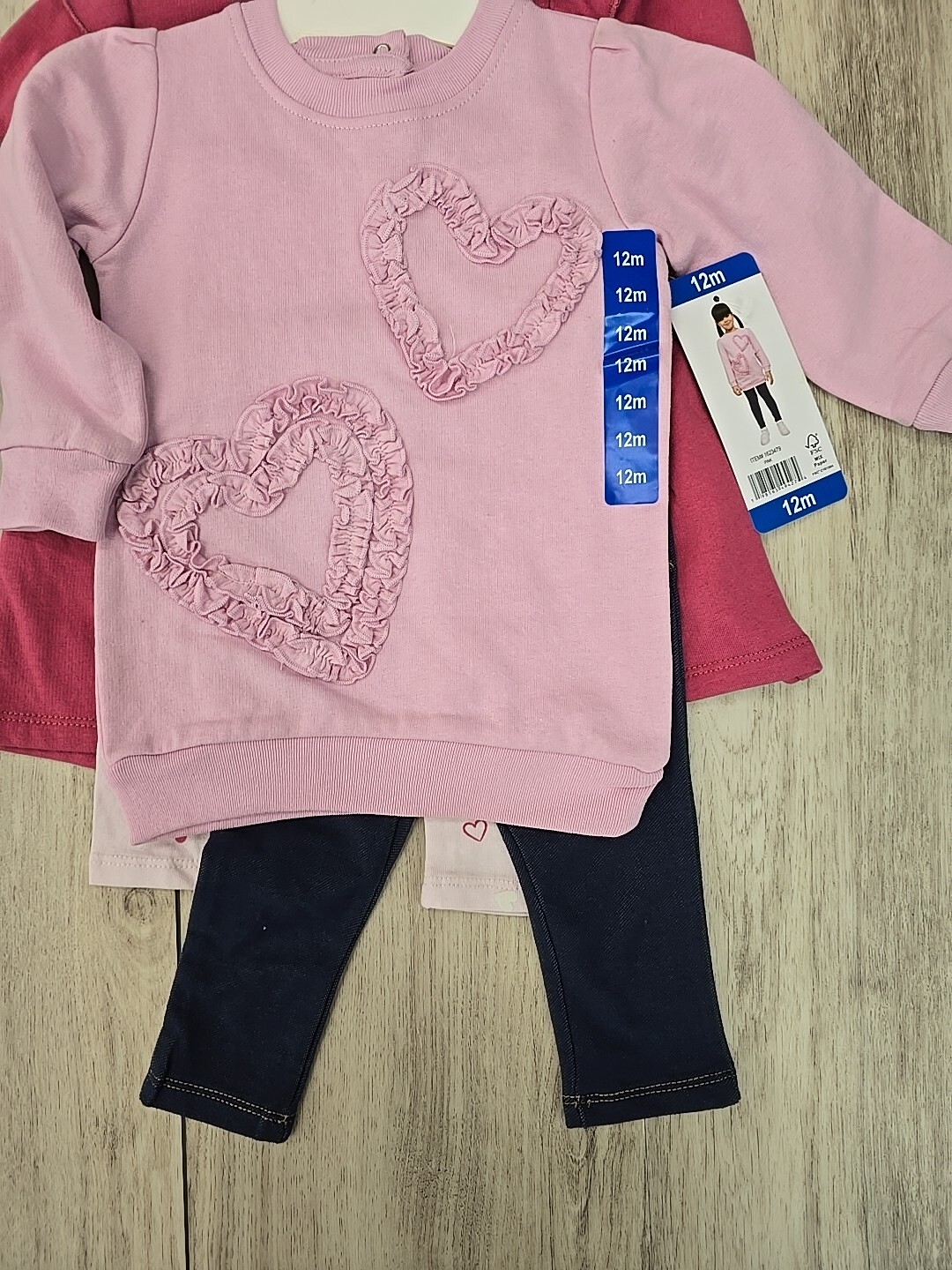 BRAND NEW – Koala Kids 4pc Set – Size 12M – Pink
