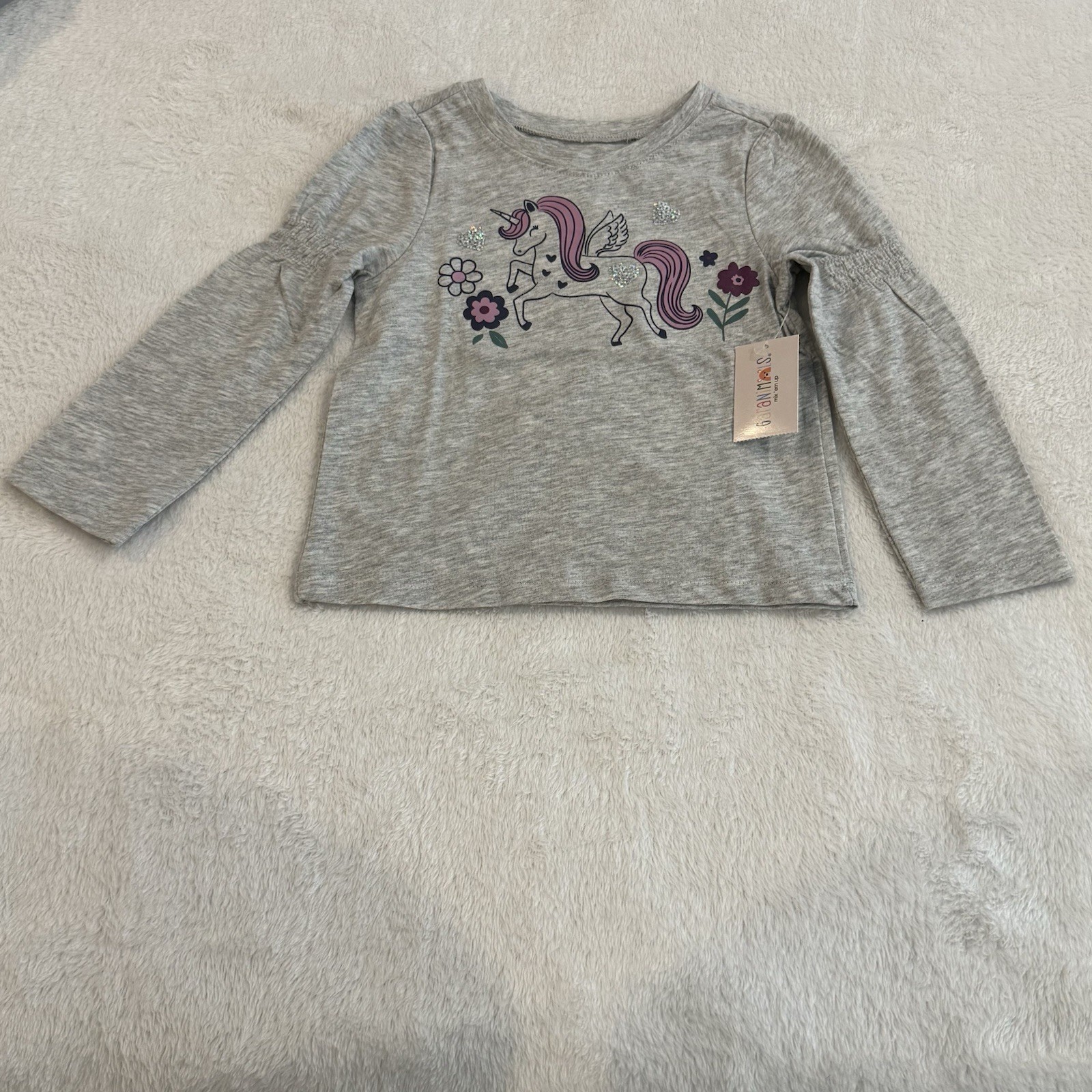 Garanimals Toddler Girl 4T Lot of 11 Top Legging Long Sleeve Tee Print Solid NEW