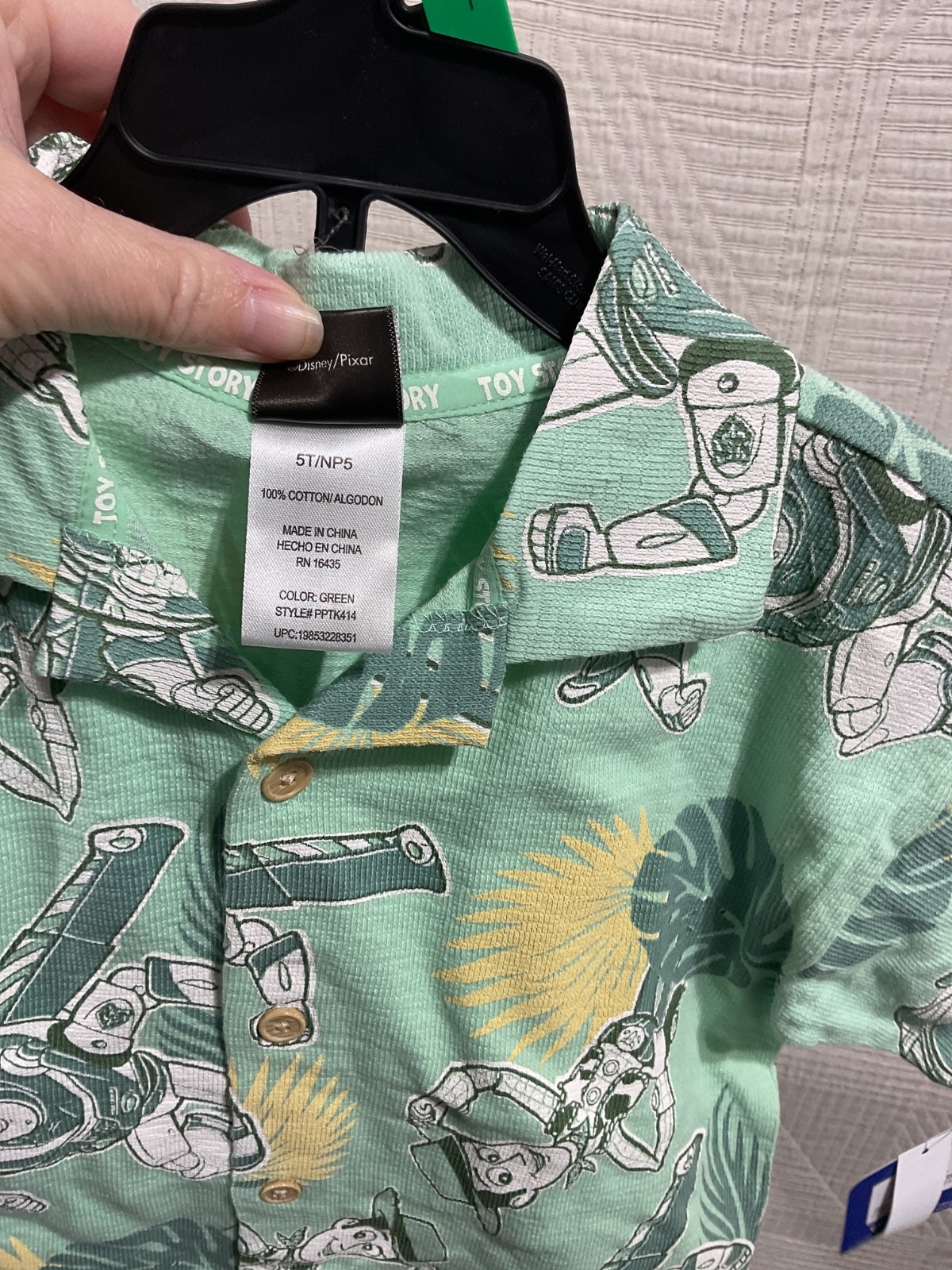Toy Story boys 2 piece short set ast sizes