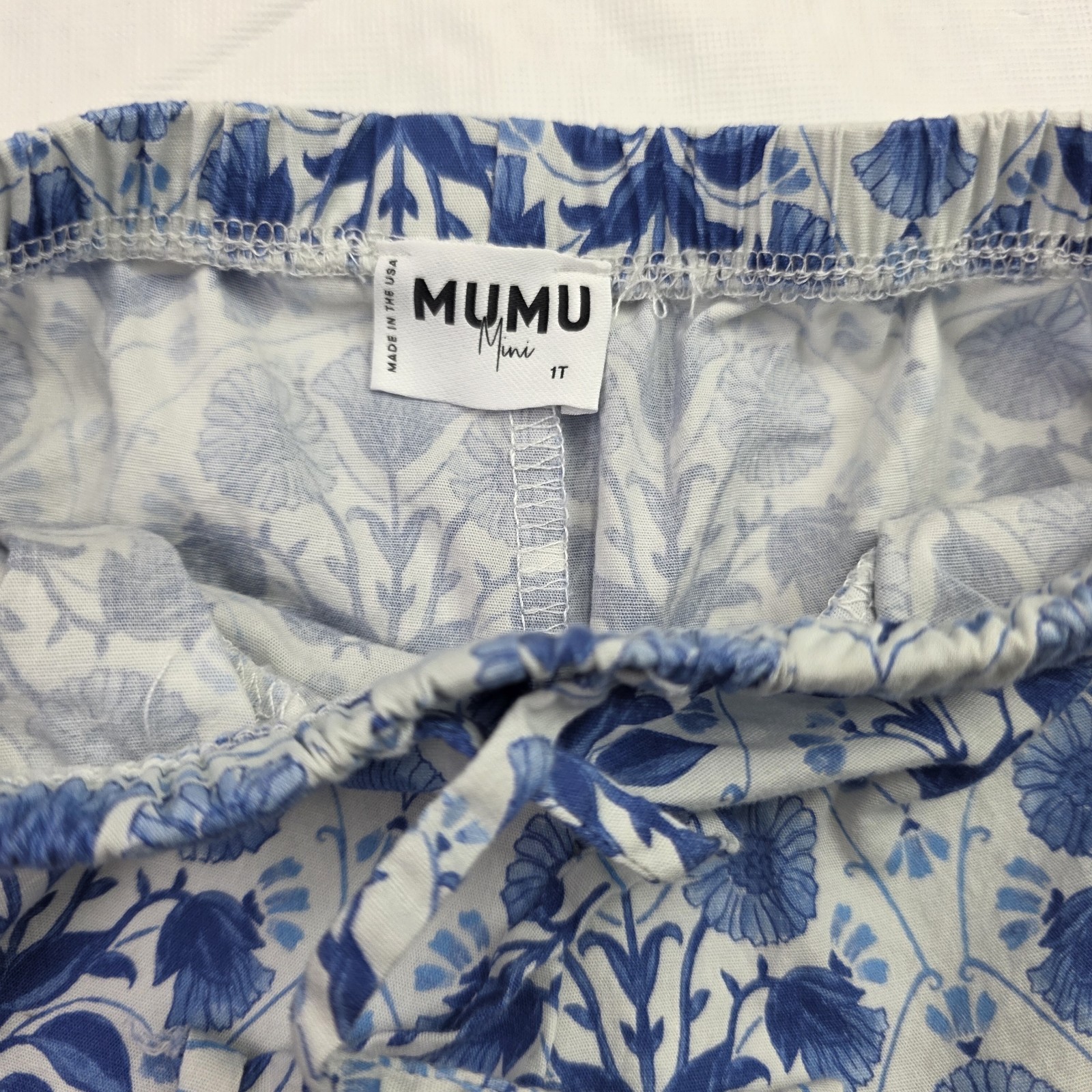 MuMu Toddler Set Show Me Your MuMu 2-Pc Floral Shirt & Shorts Baby Size 1T USA