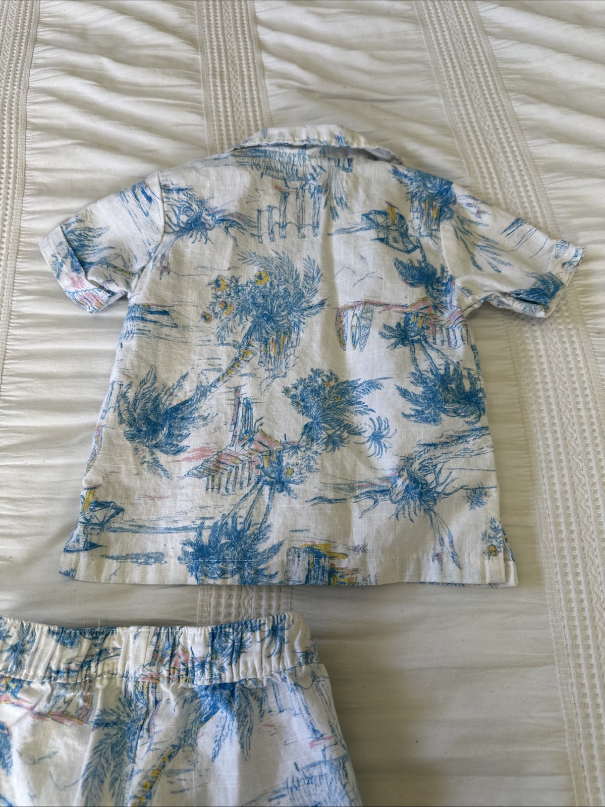 Penguin 18 Months Cotton Beach Wear Outfit Shirt Shorts Boy Baby Toddler Minding