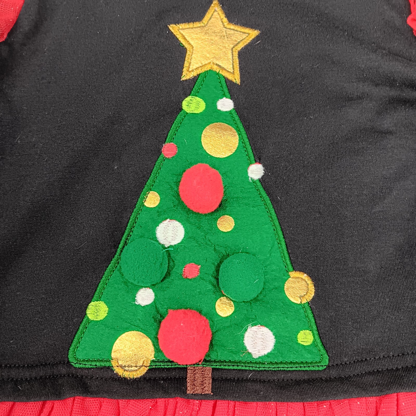 Nannette Kids 2 Piece Christmas Tree Outfit – Size 4 – AE6-2