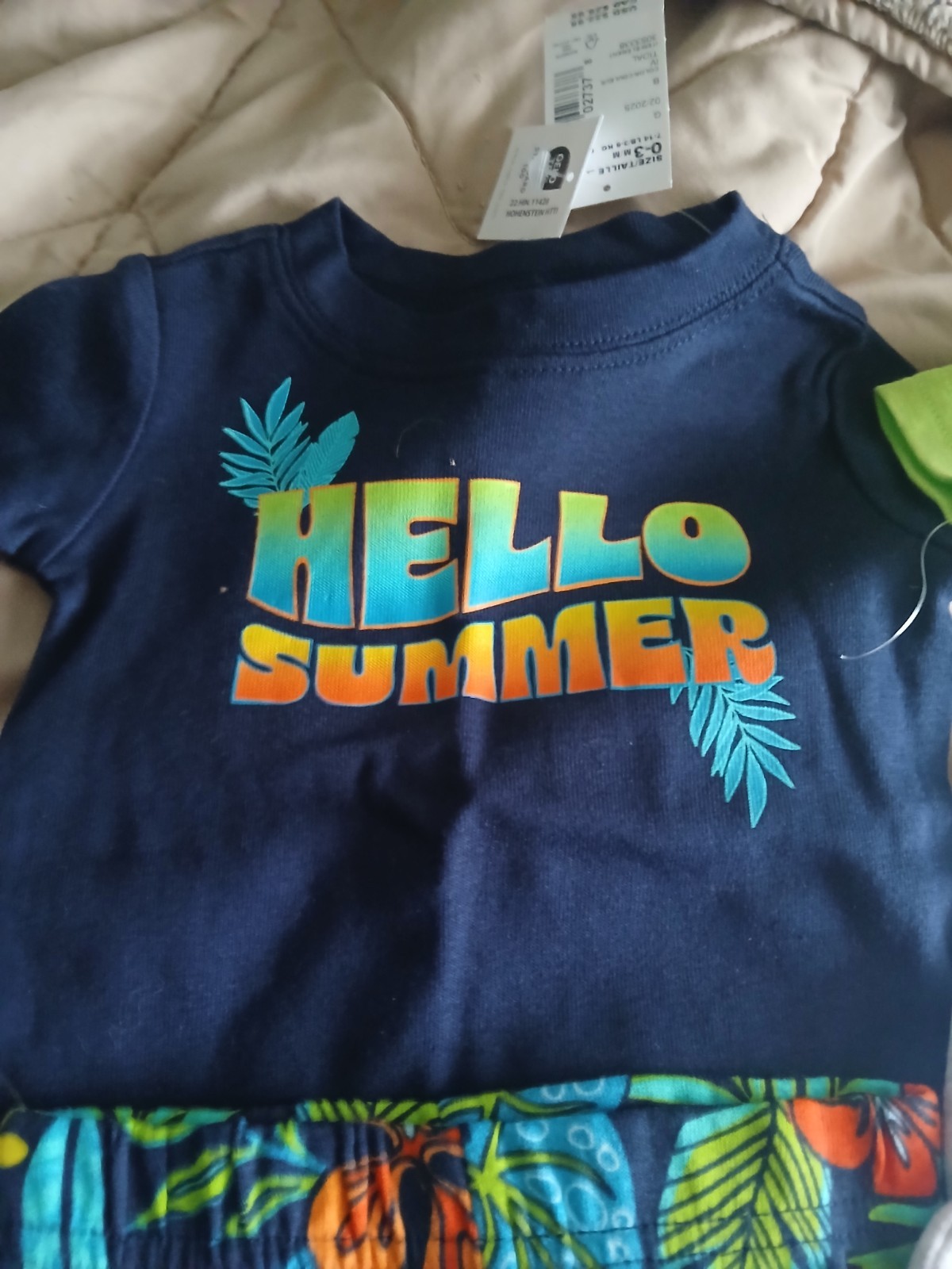Childrens Place Boys Matching Sets 0-3M – Set Of 2 BNWT