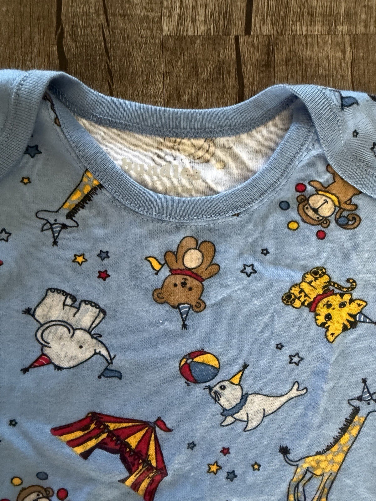 NWT Bundles Baby Place 12-18 Months Set Circus Zoo Carnival Monkey Shirt Pants