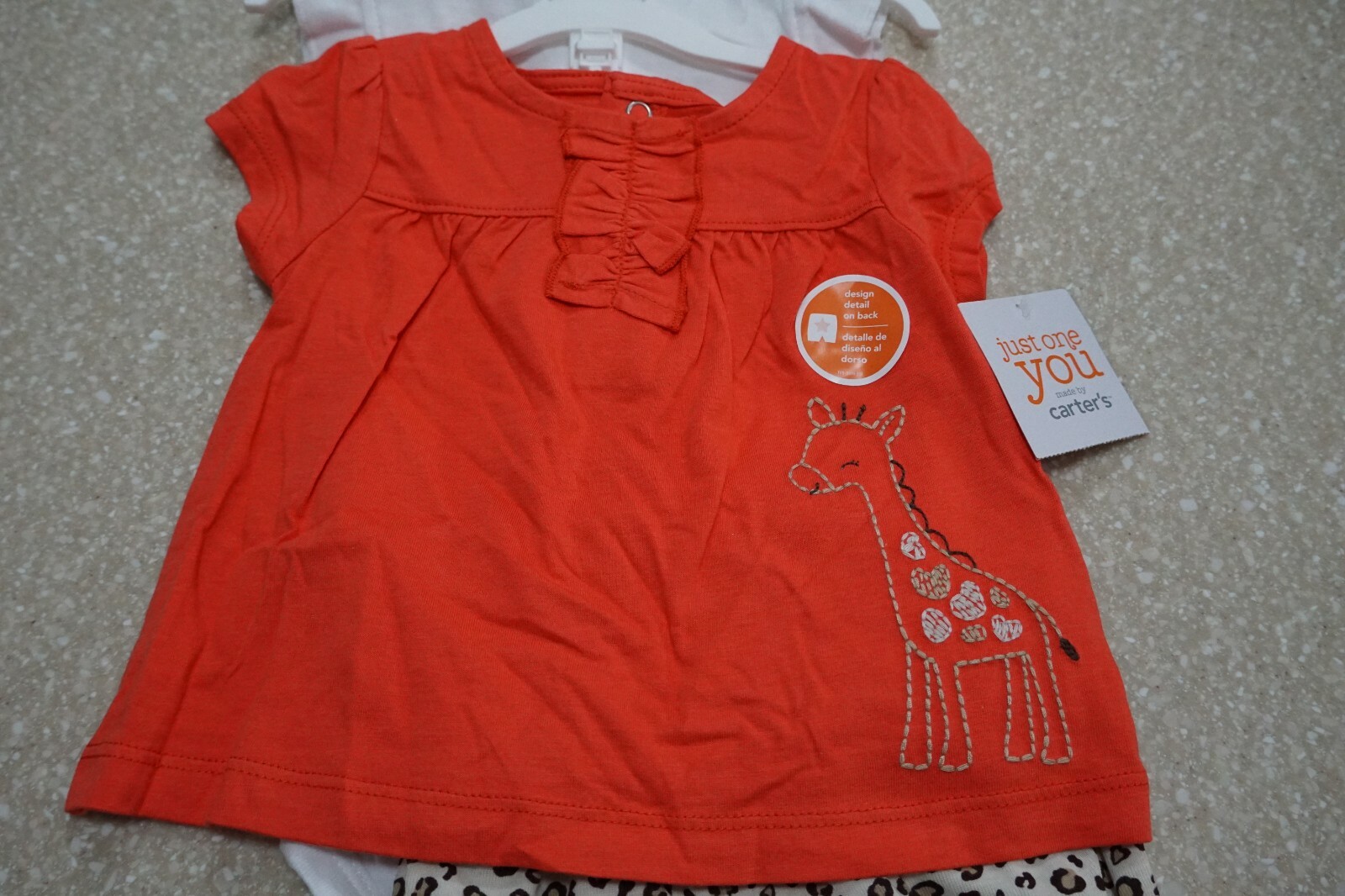 Just one You by Carter’s Giraffe 3 pc Set Size 6 Months NWT
