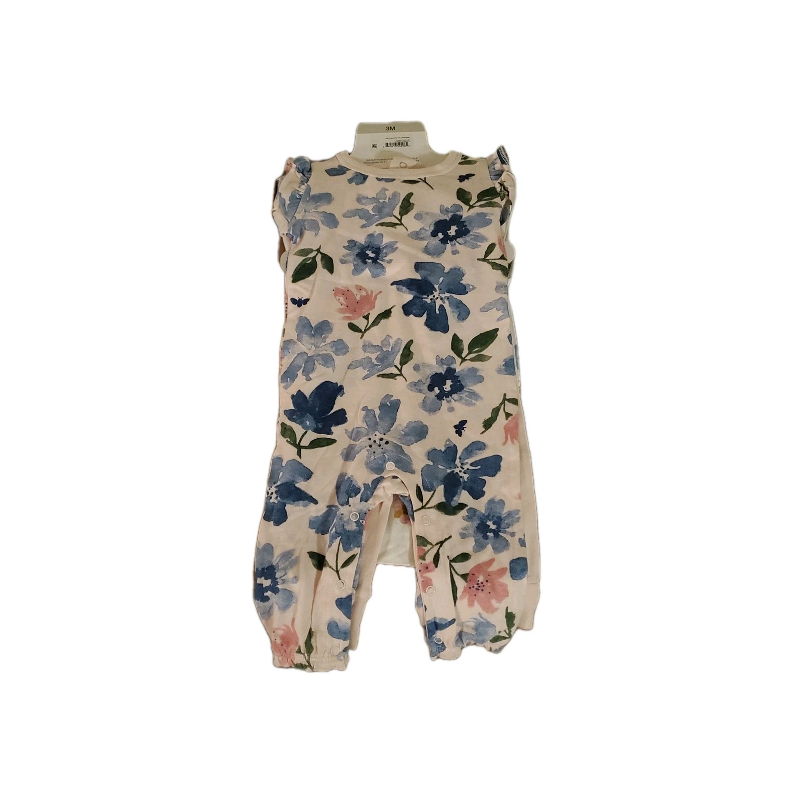 Burt’s Bees Baby Toddler Girl Organic Cotton 4 Piece Playwear Set 6M Easter