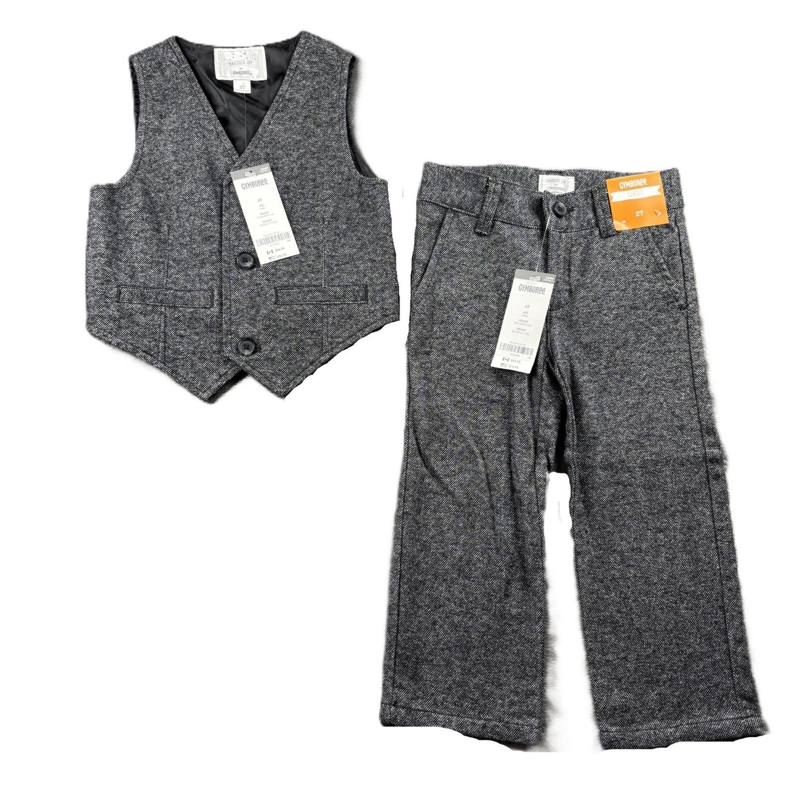 Gymboree Boy NWT Vest Pants Matching Set Formal Party Holiday Wedding 2T H239