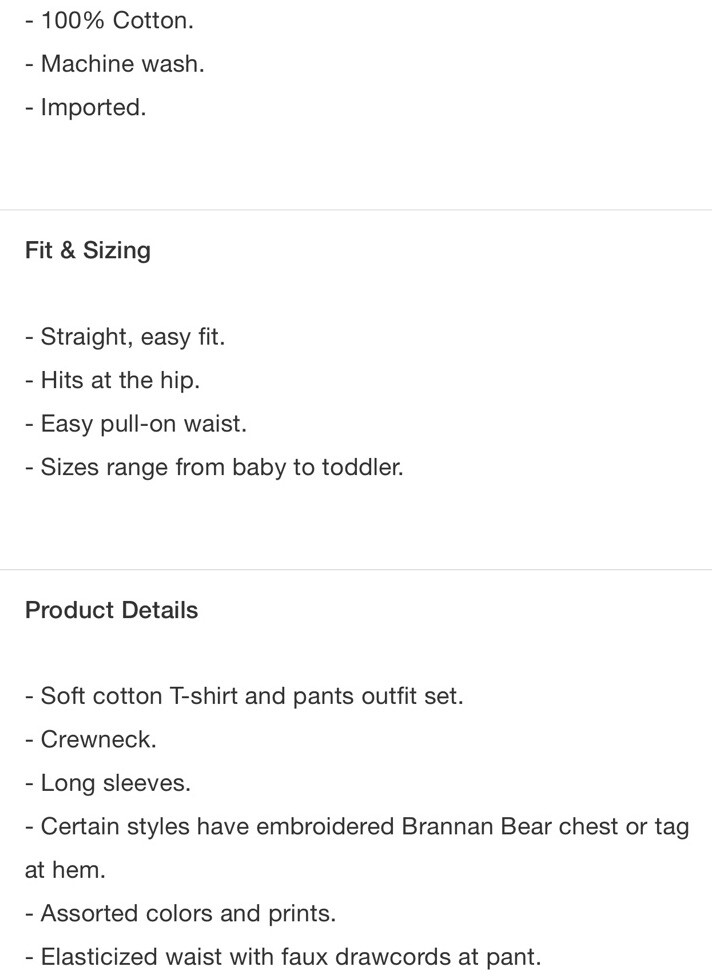 NWT Baby Gap Shirt Top Set Pants cargo 2 piece set u pick size $34.95