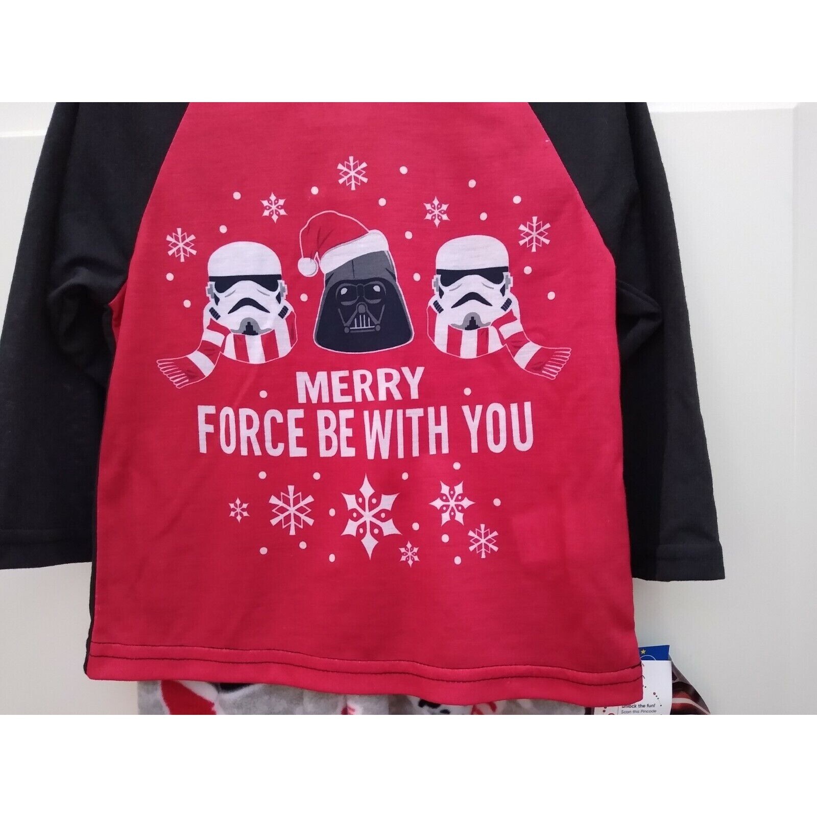 Star Wars Merry Force Be With You 2 Pc Set Size 2T New