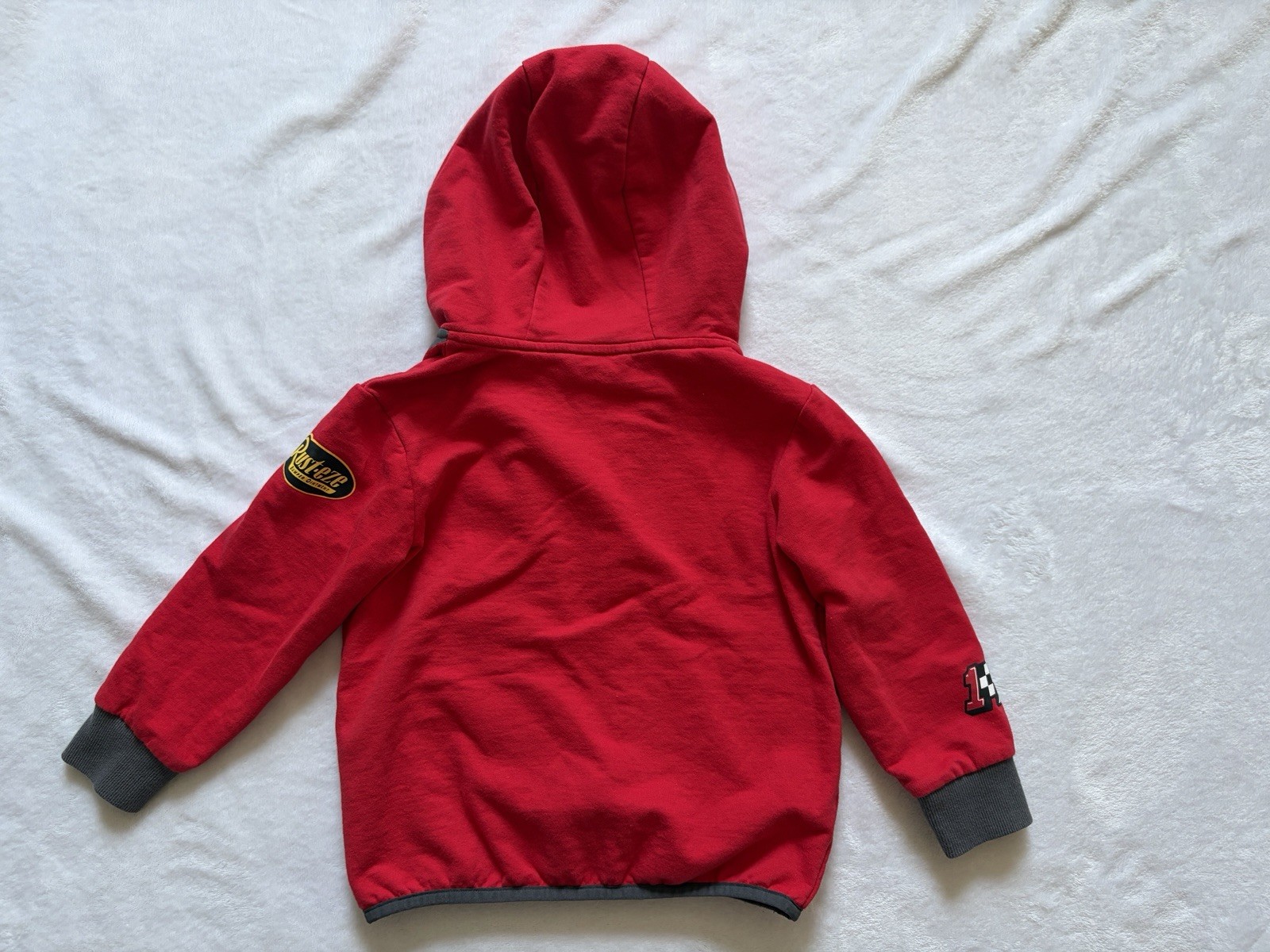 Lot of 3 Disney Pixar Cars Lightning McQueen Clothes, Hoodie Jacket – 2/3 & 4T