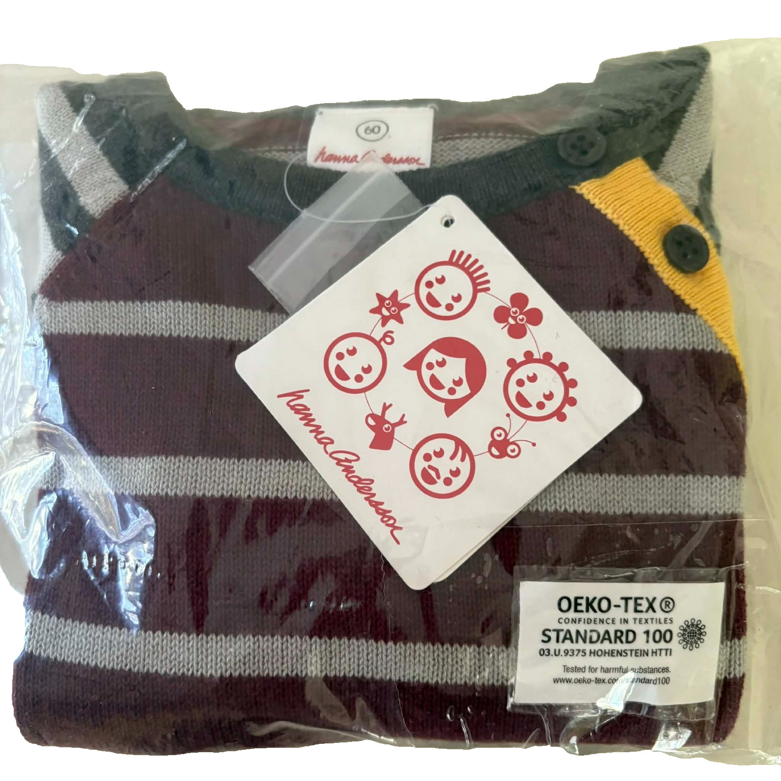 Hanna Andersson Cozy Sweater & Pants Knit Set. Size 3–6 Months. 60 cm