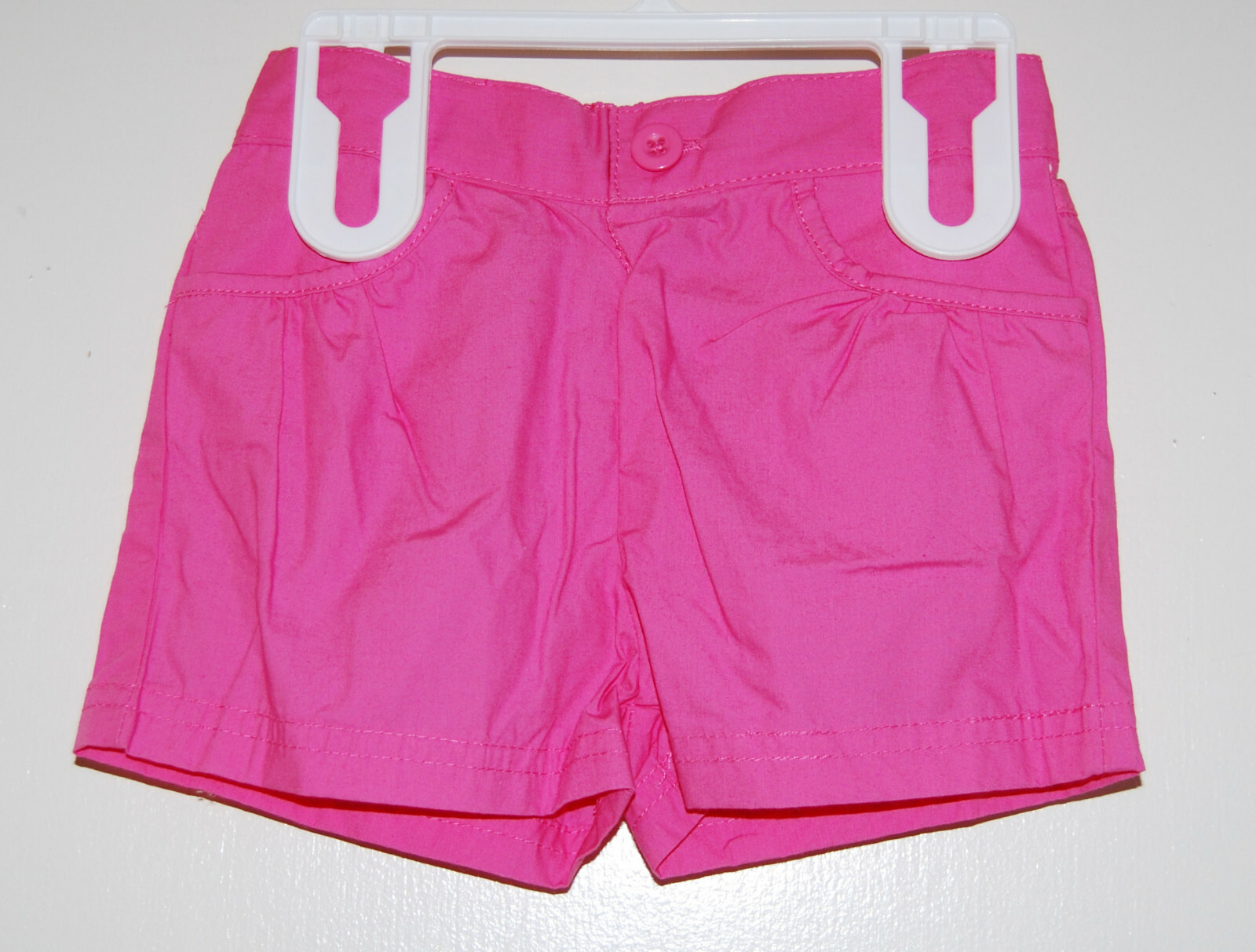 NWT ABS Allen Schwartz Infant Girls Pink Polka Dot Ruffled Top & Shorts Set 24M