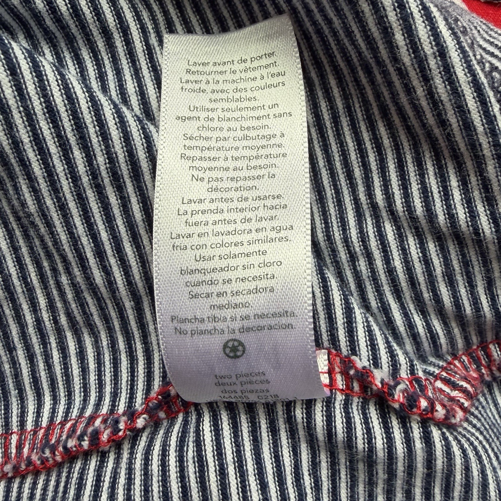 Child of Mine Carters Baby Girl Dress Set 24M Hearts Red Blue 2pc 4th Of July