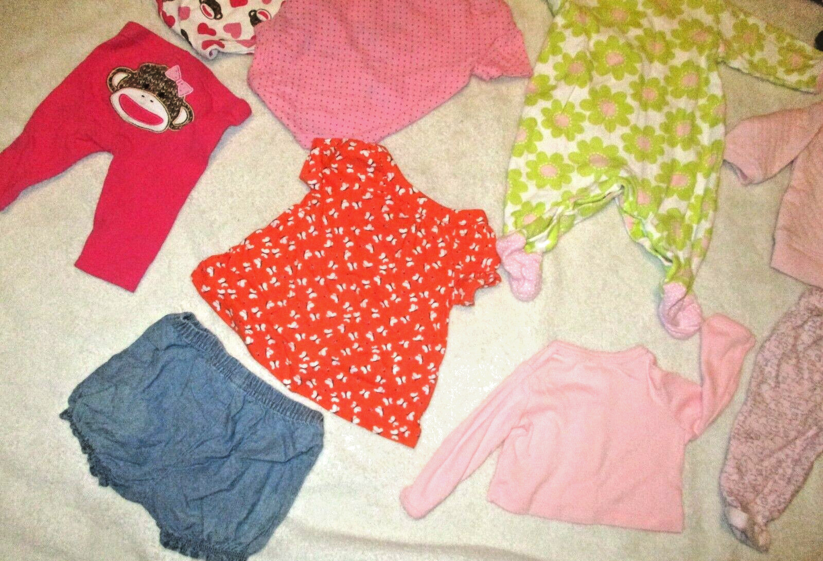 Baby/Infant Girl Clothing~Size 3 Months~Variety~17 Pieces of Clothing~Pre-Owned