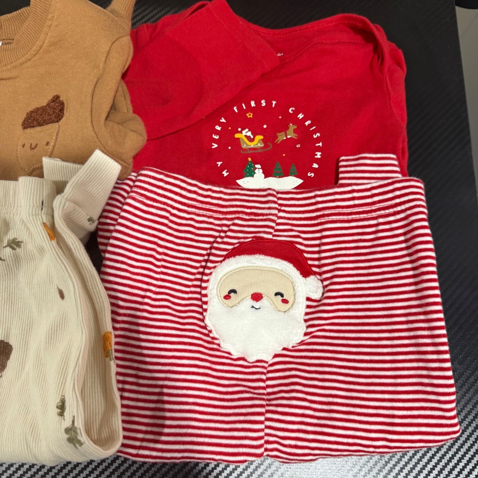 Carters Set First Holiday Outfits Halloween Thanksgiving Christmas 12 month boy