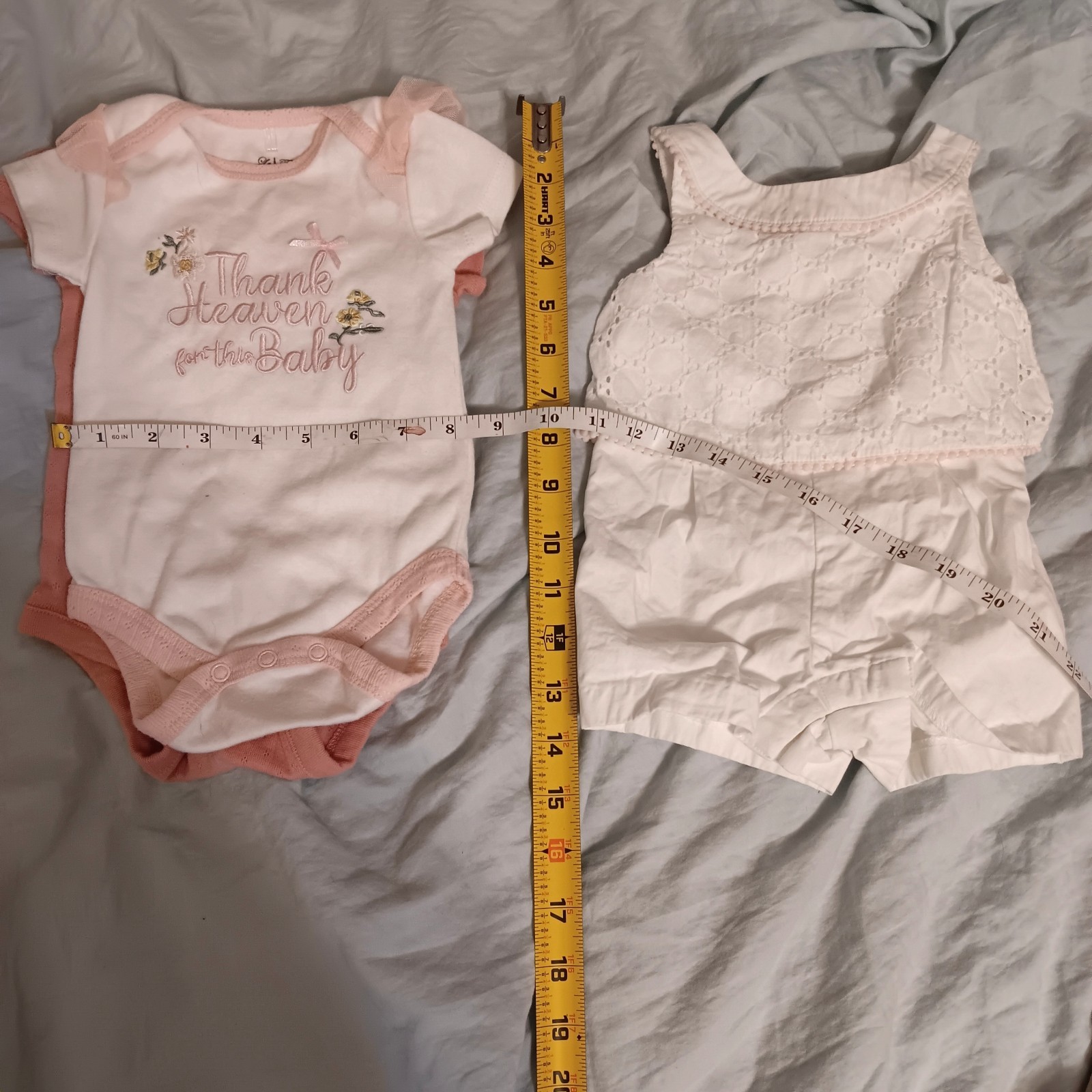 Lot 12pc Baby Girl Clothes 3-6M Janie & Jack Goumi Gap Pima Cotton Bamboo Cozy