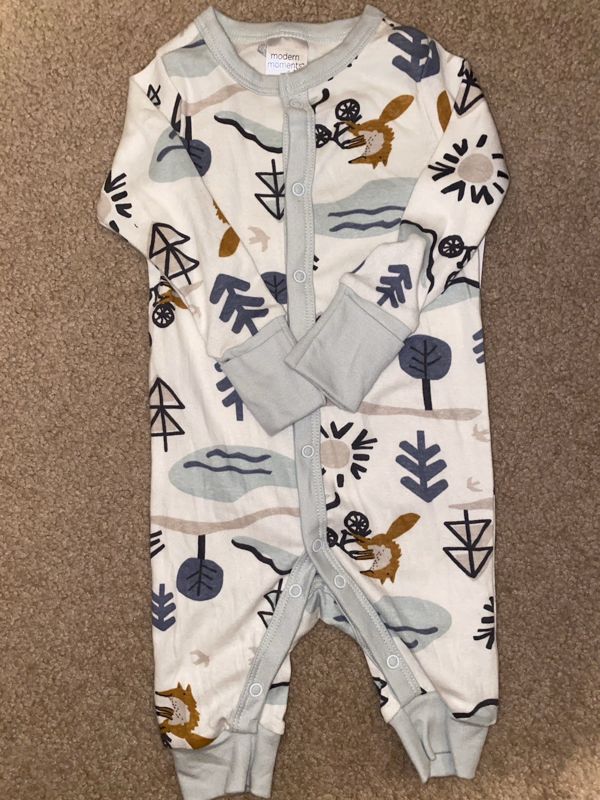 New~Gerber Baby Boy 12pc Bundle Newborn-3/6M Sleepers, Bodysuits & Shorts