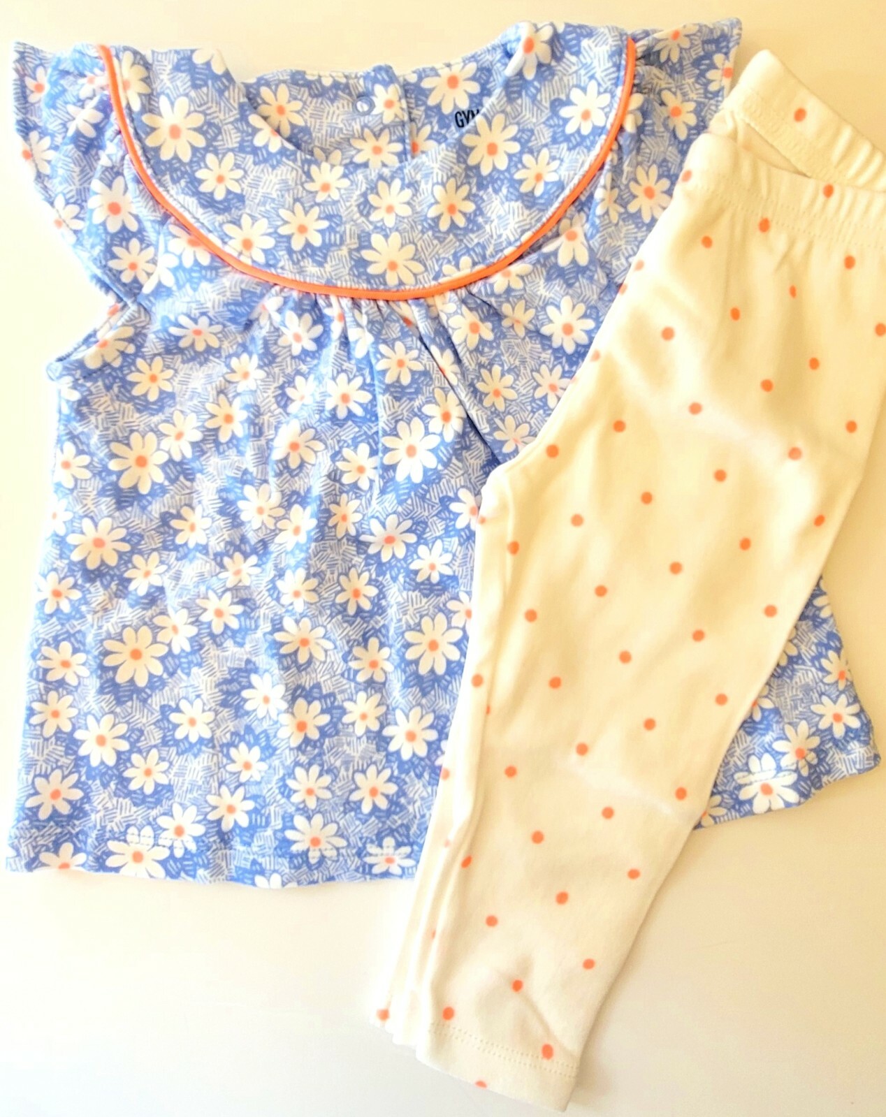 Gymboree 18-24 mo Daisy and the Tiger Floral Dot 2 piece Set NWT Retail