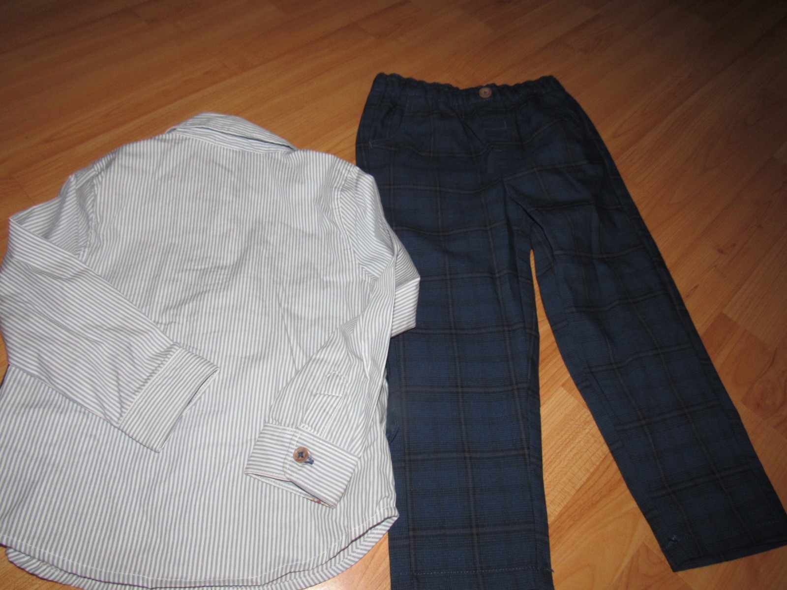Brand New LITTLE LAD Boy’s 3T Months Dress Outfit Pants Shirt w/ Attached Vest