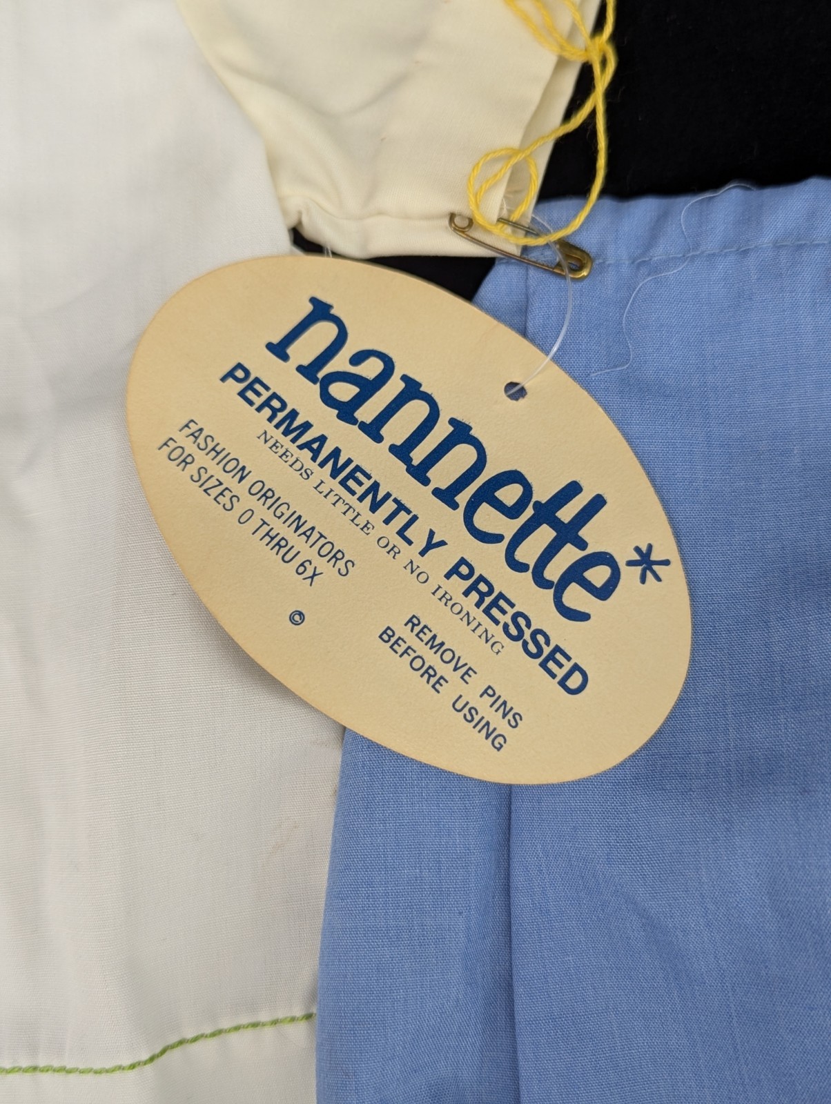 Vintage Nannette Toddler Outift 2 Piece Shirt/Shorts Set Fishing NWT NOS Size L