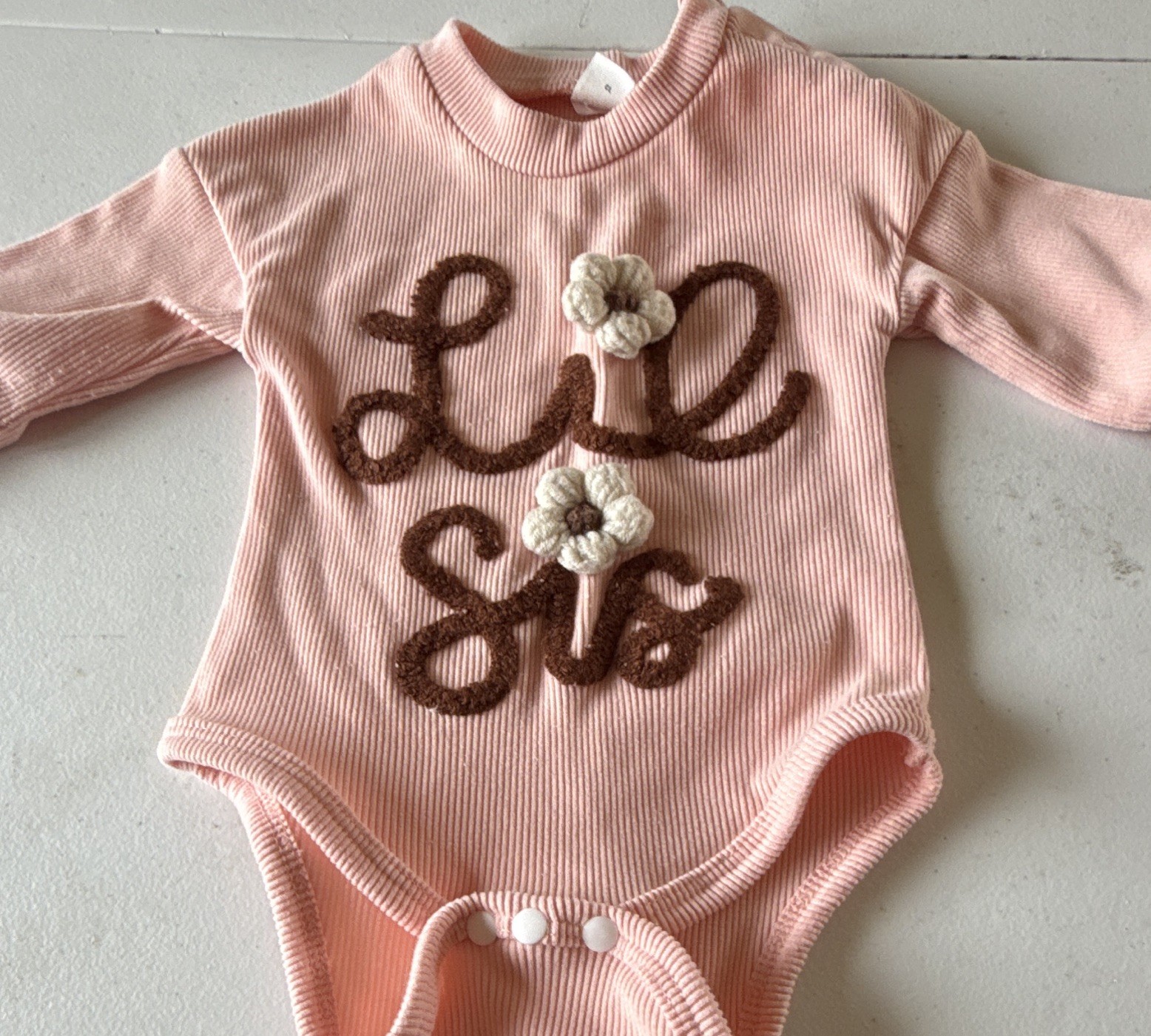 Carter’s SHEIN Garanimals 0-3M Girls 3pc Pink Bodysuit Romper & Black Pants