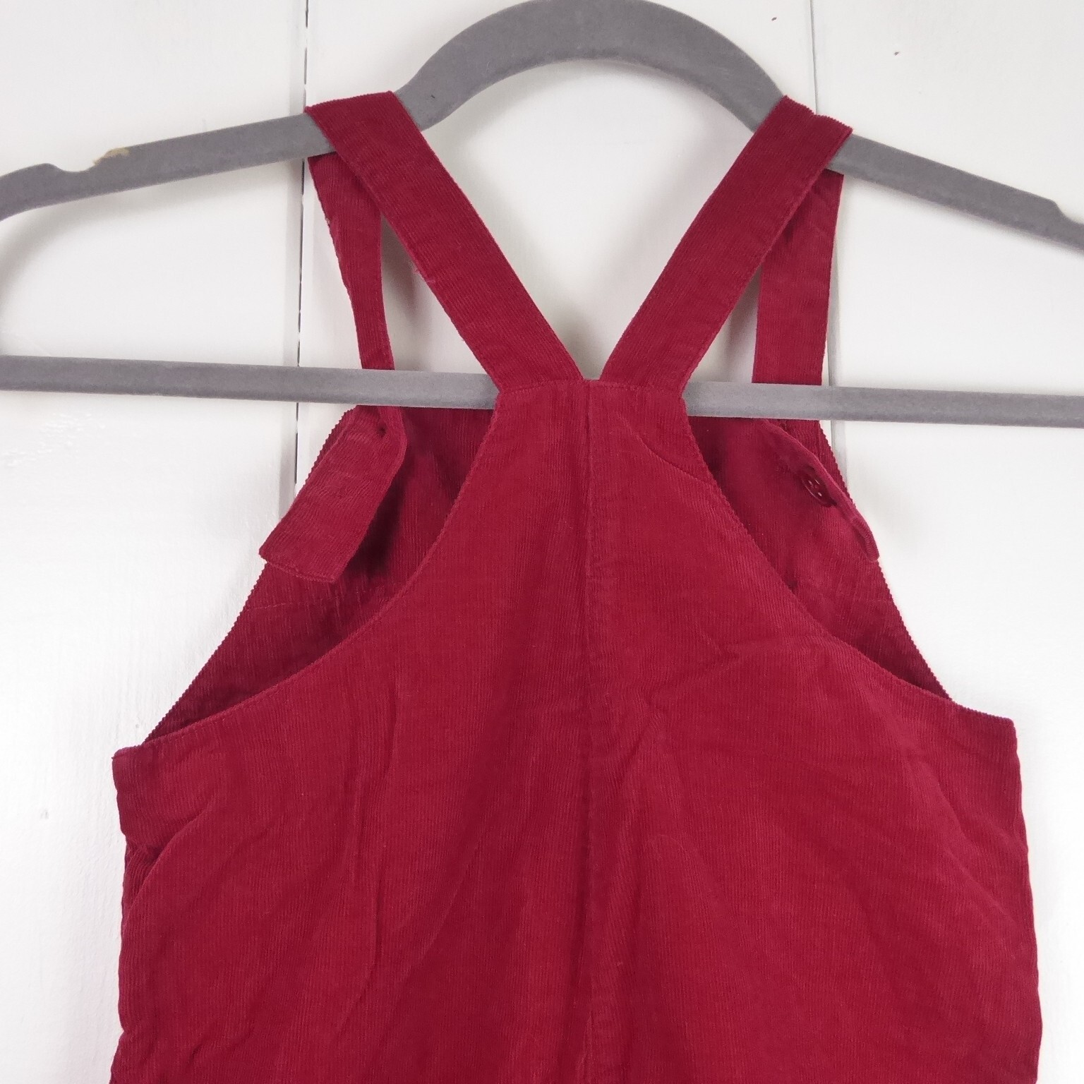 Pottery Barn Kids Toddler Overalls Unisex SZ 36 Months Red Casual Holiday