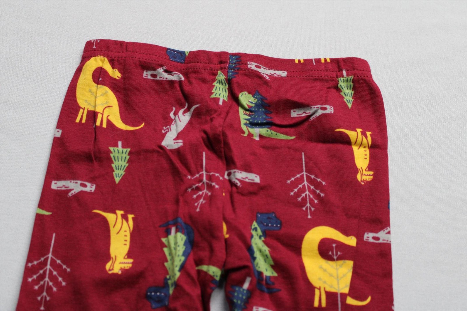 Carter’s Toddler Boy’s 2-Piece Dinosaur Long Sleeve Pajama Set DM9 Red Size 3T