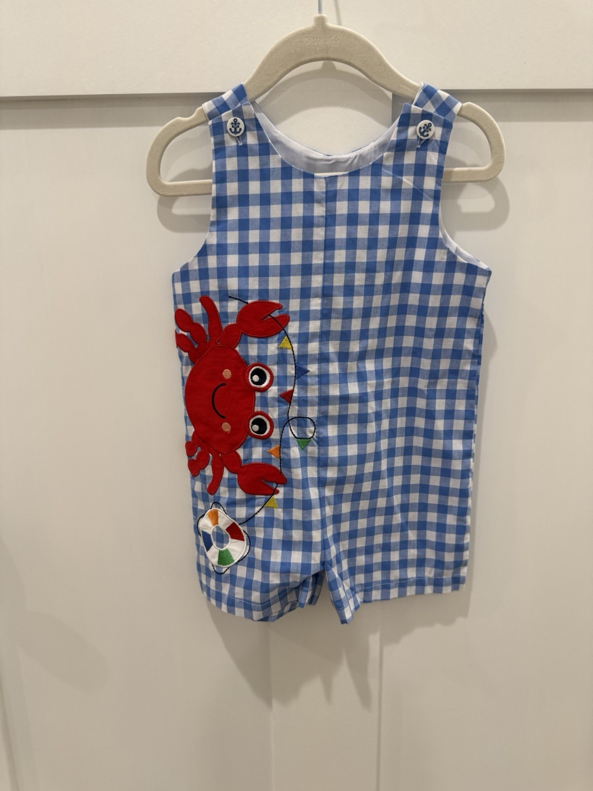 Good Lad Baby Boy Romper With Bucket Hat Size 18 Months