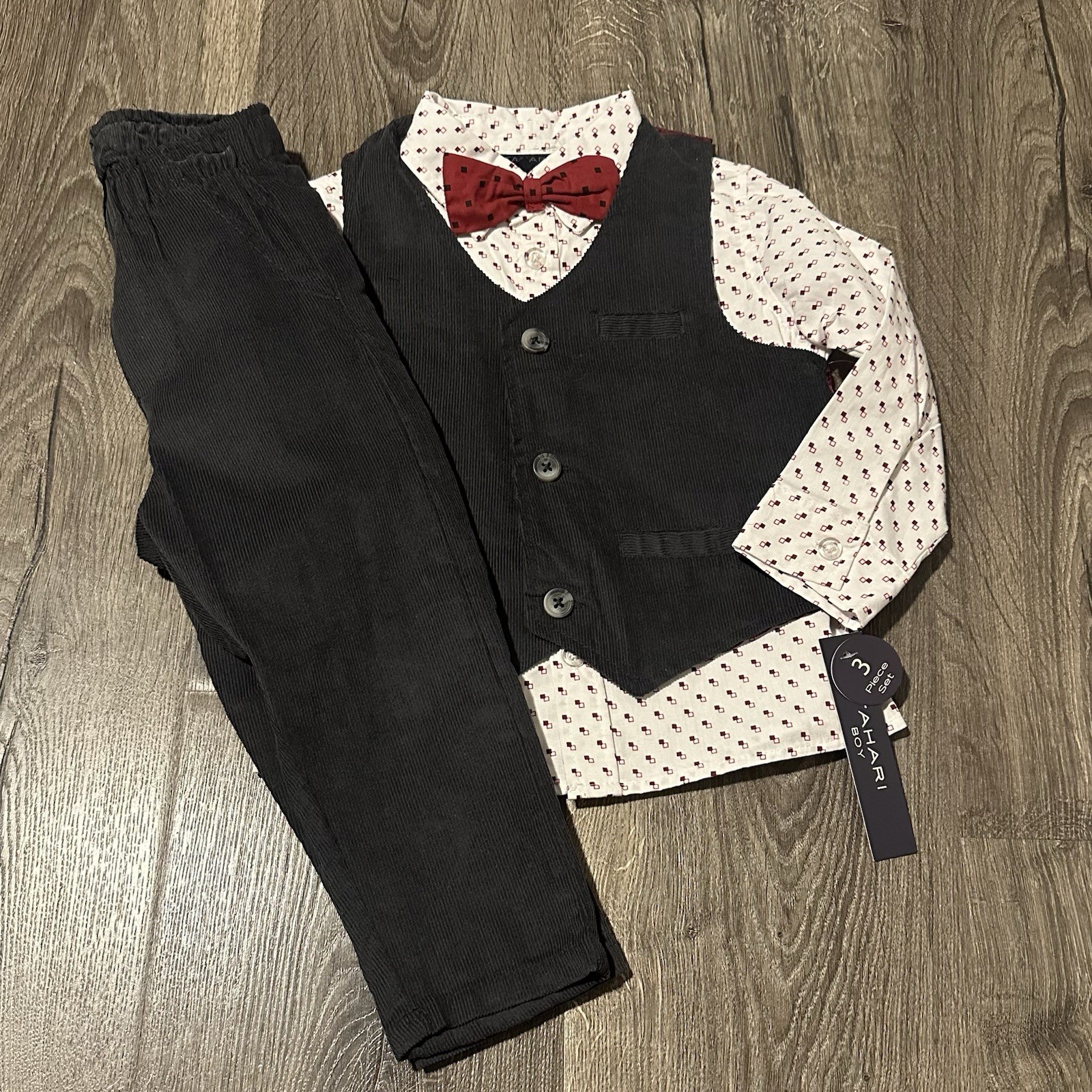 24m NEW Baby Boy Outfit Suit Set Holiday Christmas Special Occasion Formal