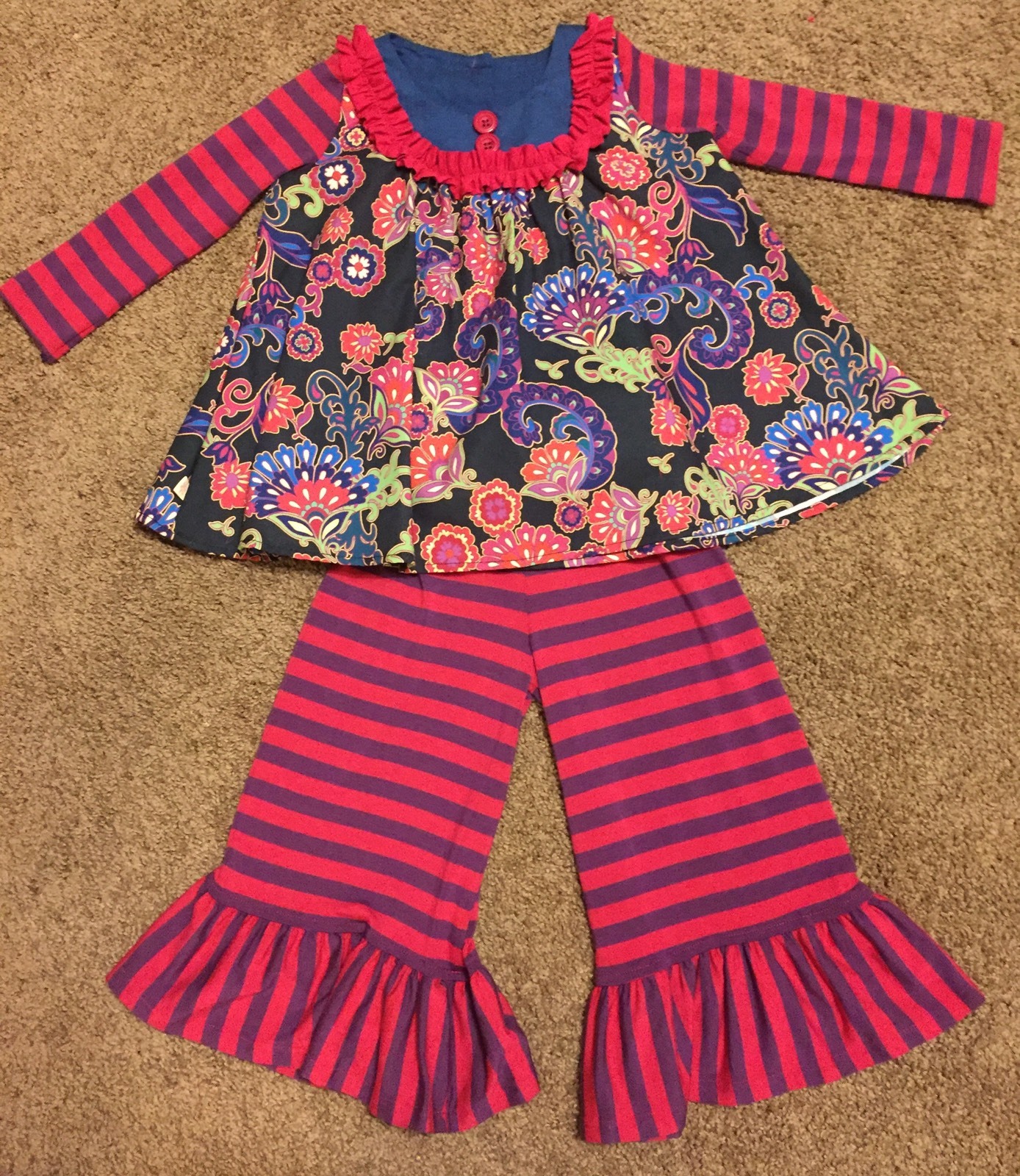 Boutique Toddler Girl Persnickety Set – Size 18-24 Mth-NWT! Original Retail $134