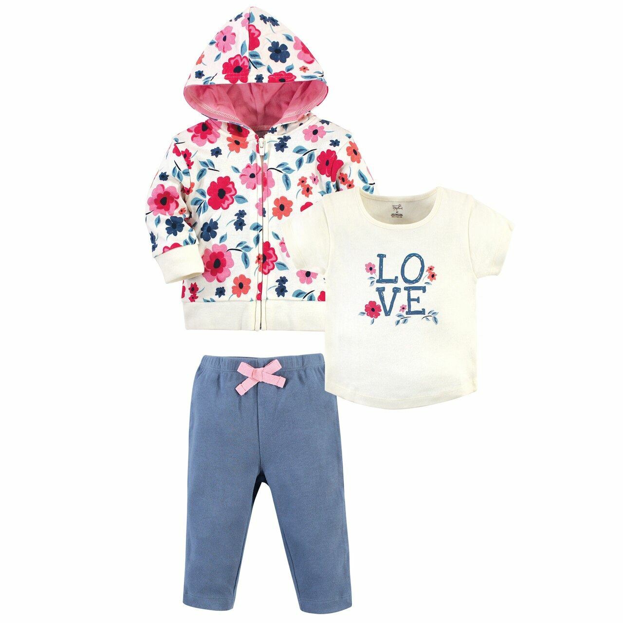 Touched by Nature Hoodie, Tee Top and Pant, Garden Floral