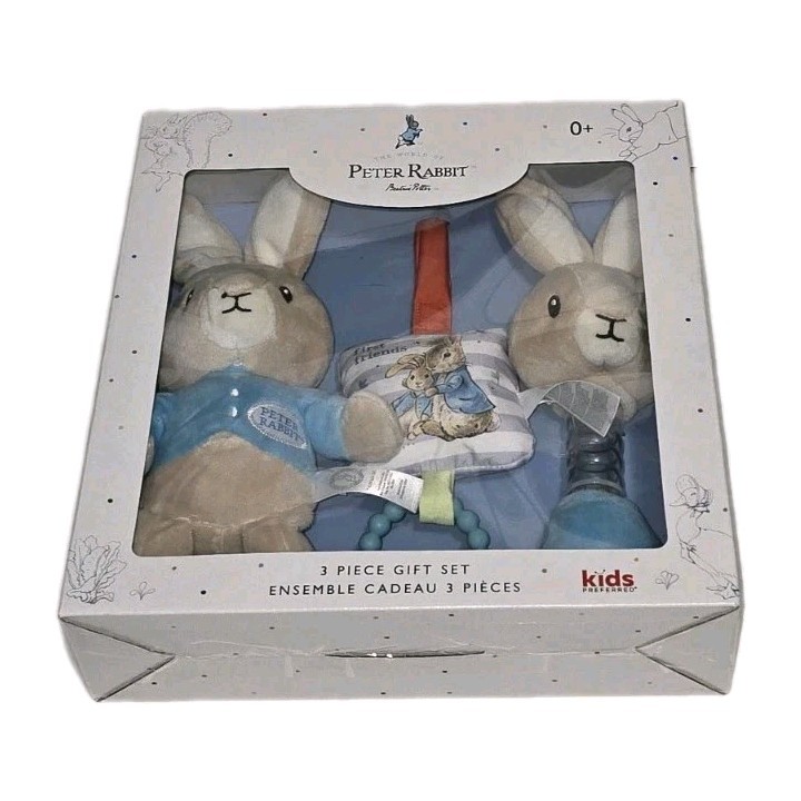 Peter Rabbit 3 Piece Baby Gift Set