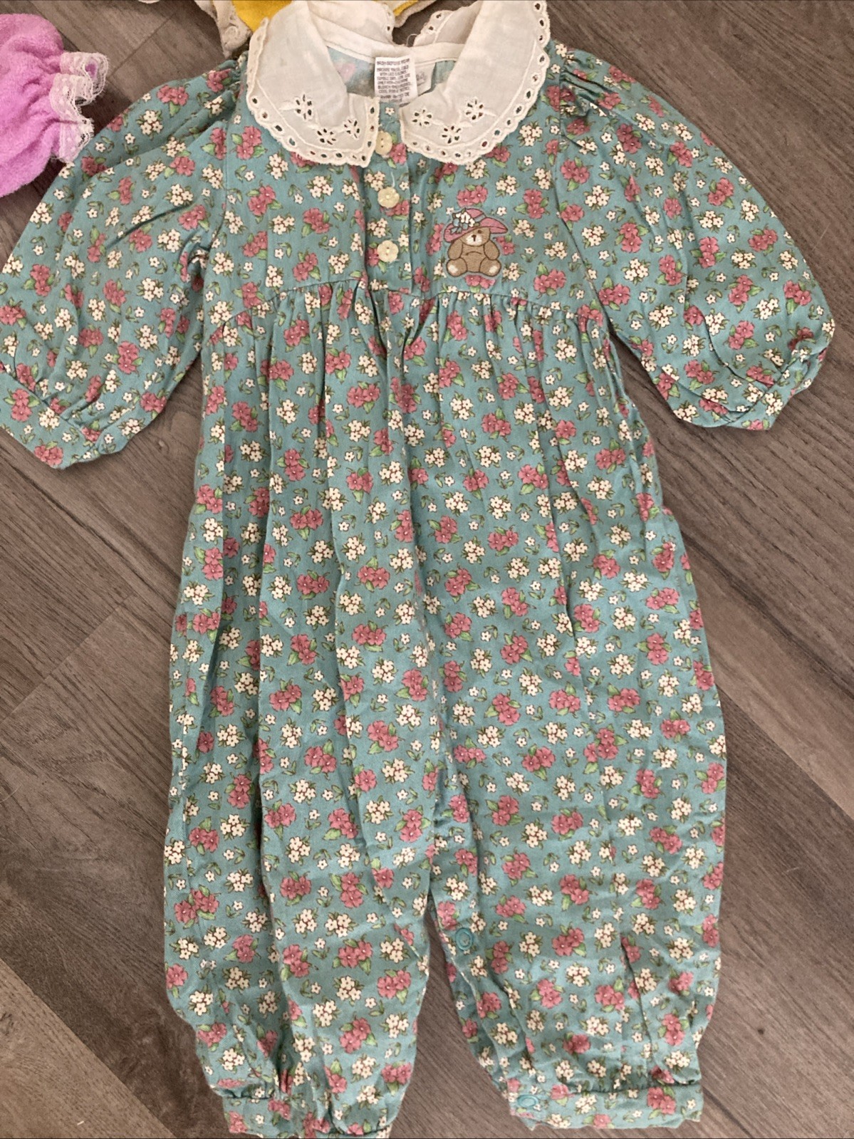 Lot Of 4 Vintage Baby Clothes Various