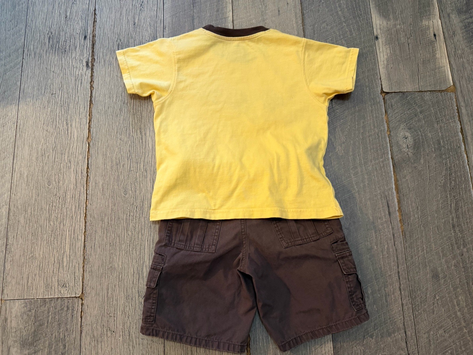 Gymboree King of the Jungle Mommy’s Little Monkey short set boys 4T