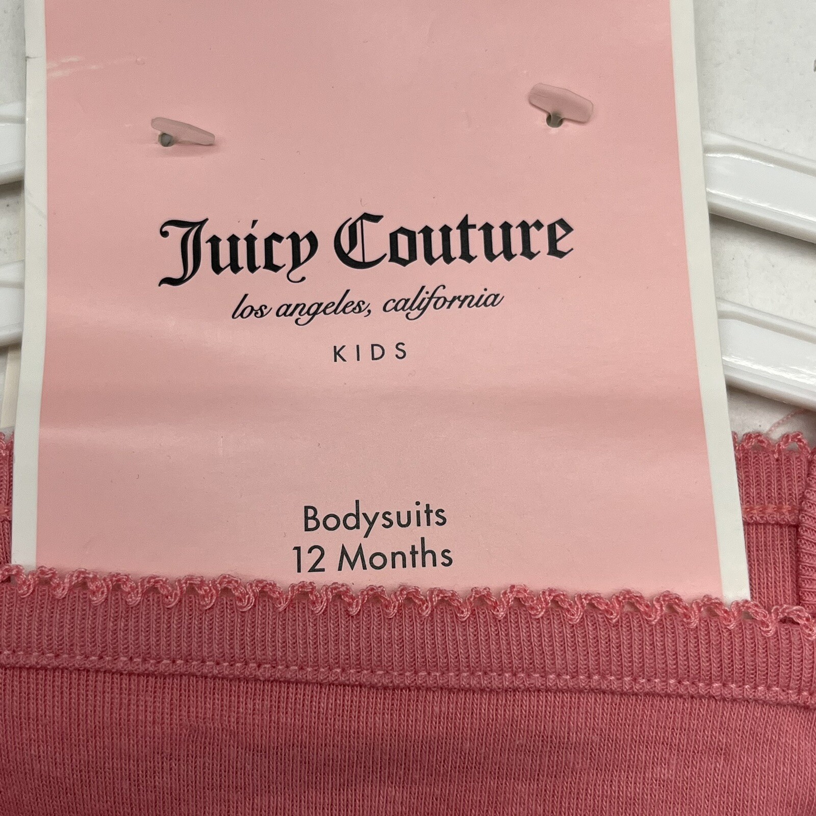 Juicy Couture Pink Tutu Bodysuit & 2 Regular Bodysuits Set Girls Size 12M NEW
