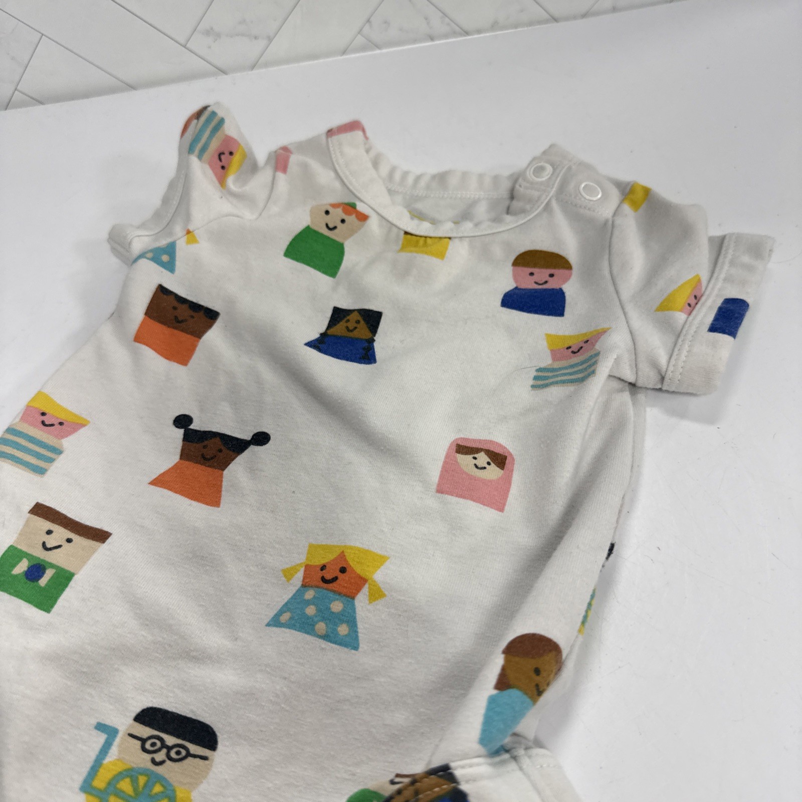 Christian Robinson x Target Cute Multi Kid Doodle Knit One Piece 3-6m