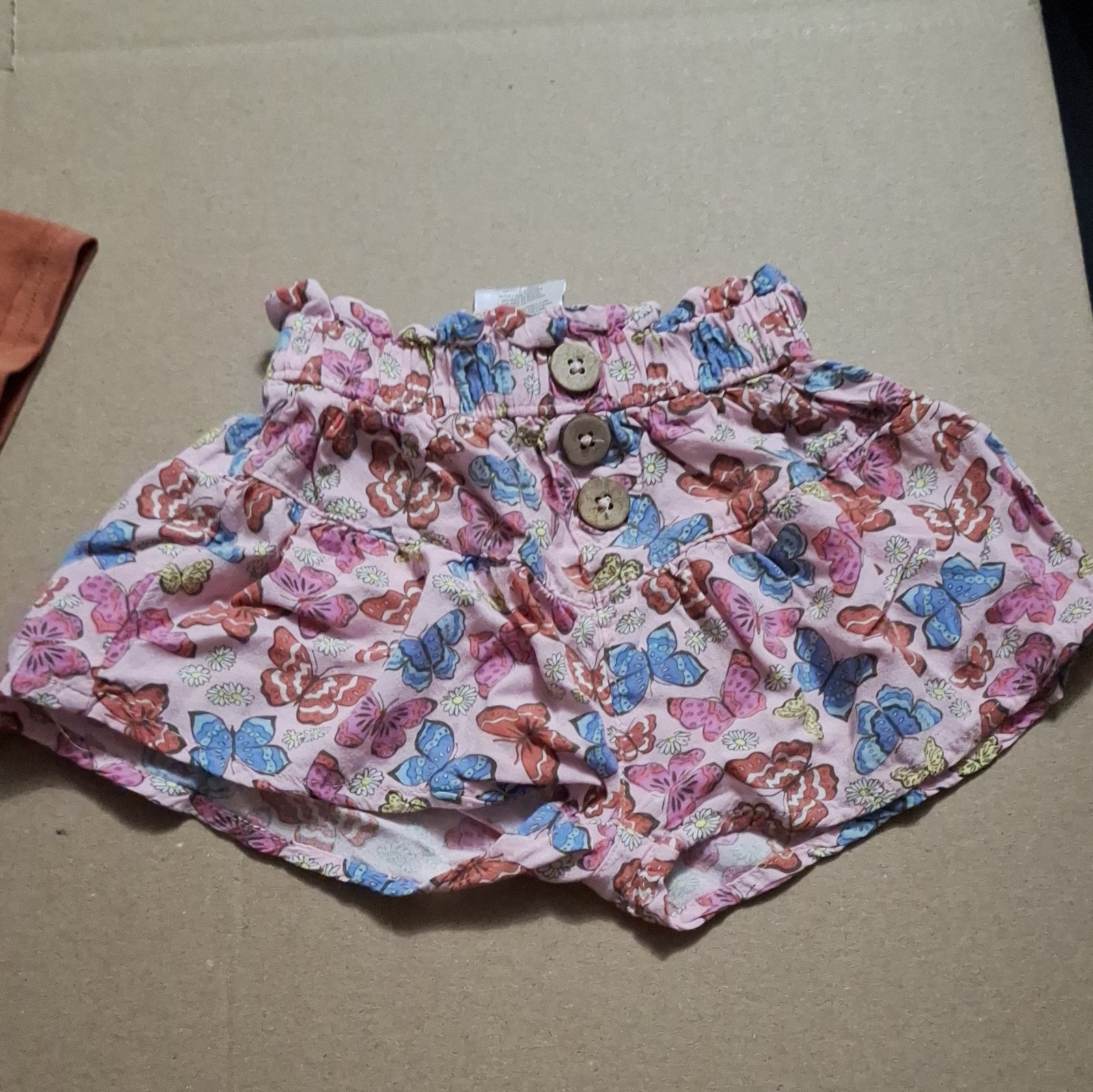 Lemon Kiss Girls 18M 2pc Shorts Set Sequin LOVE Tee Butterfly Shorts