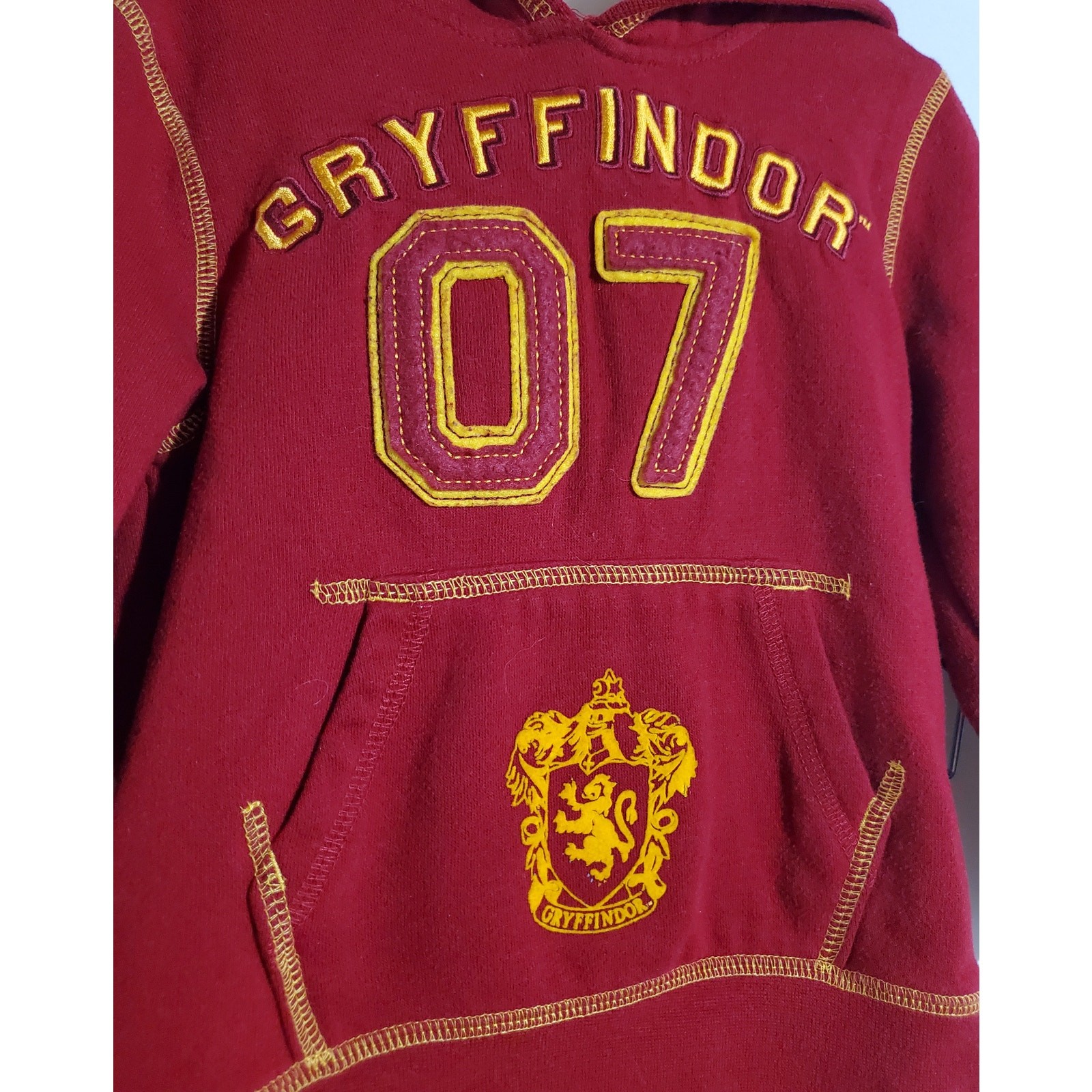 Wizarding World of Harry Potter Gryffindor Hoodie Sweatpants Set Kids 4T Outfit
