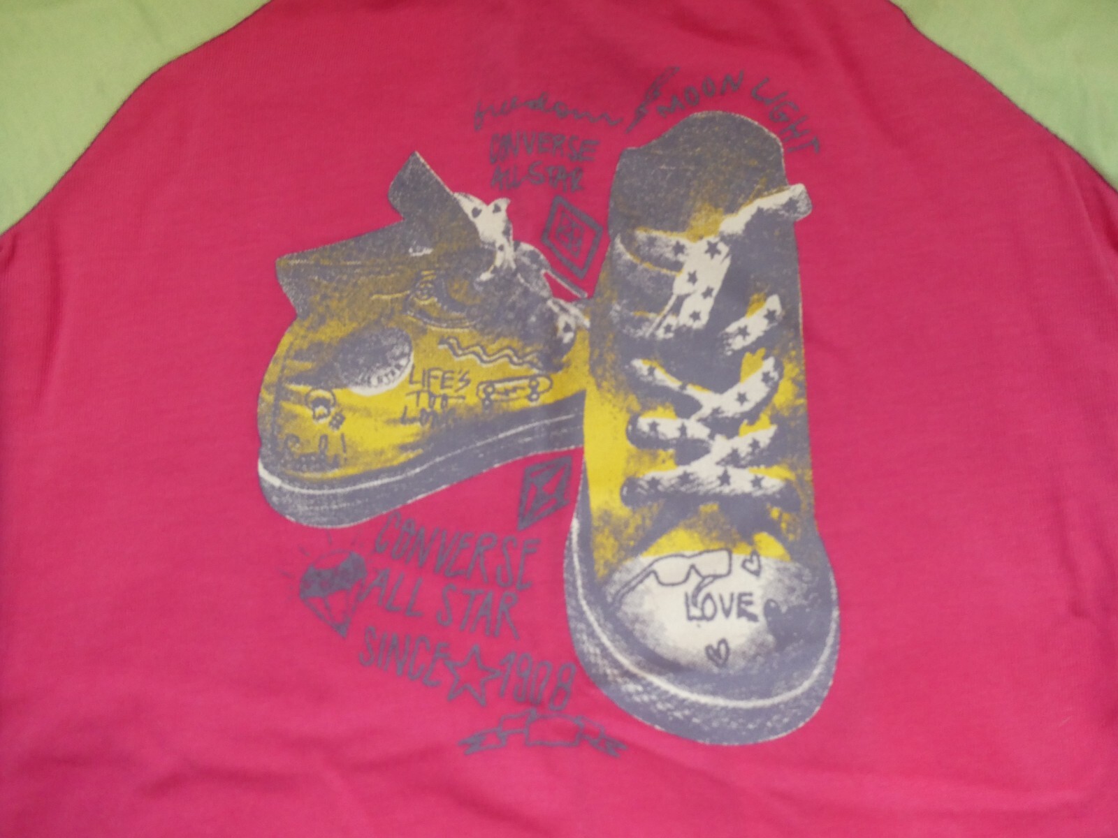 Converse Infant Toddler Girls Legging Set Outfit Chuck Taylor Logo Print age 12M