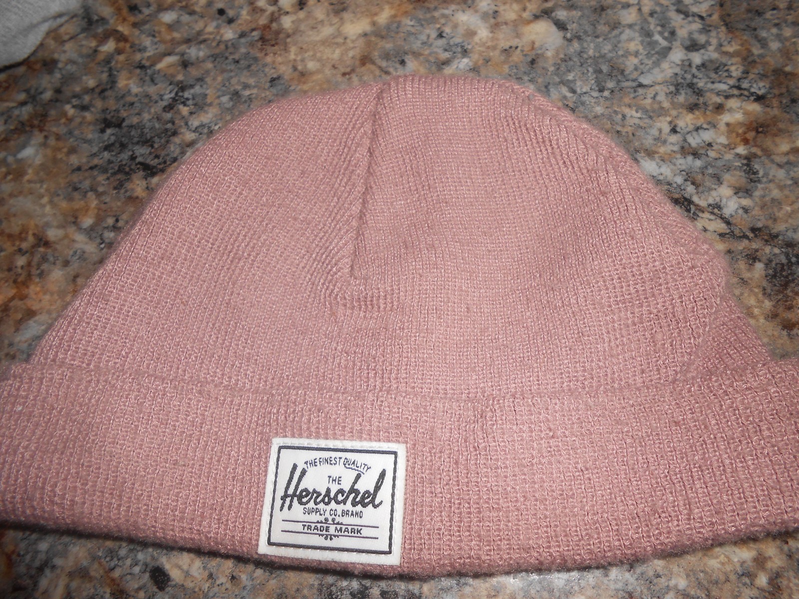 KIDS HERSCHEL SUPPLY CO MAUVE COLORED ONE SIZE STOCKING CAP HAT BEANIE FREE SHIP