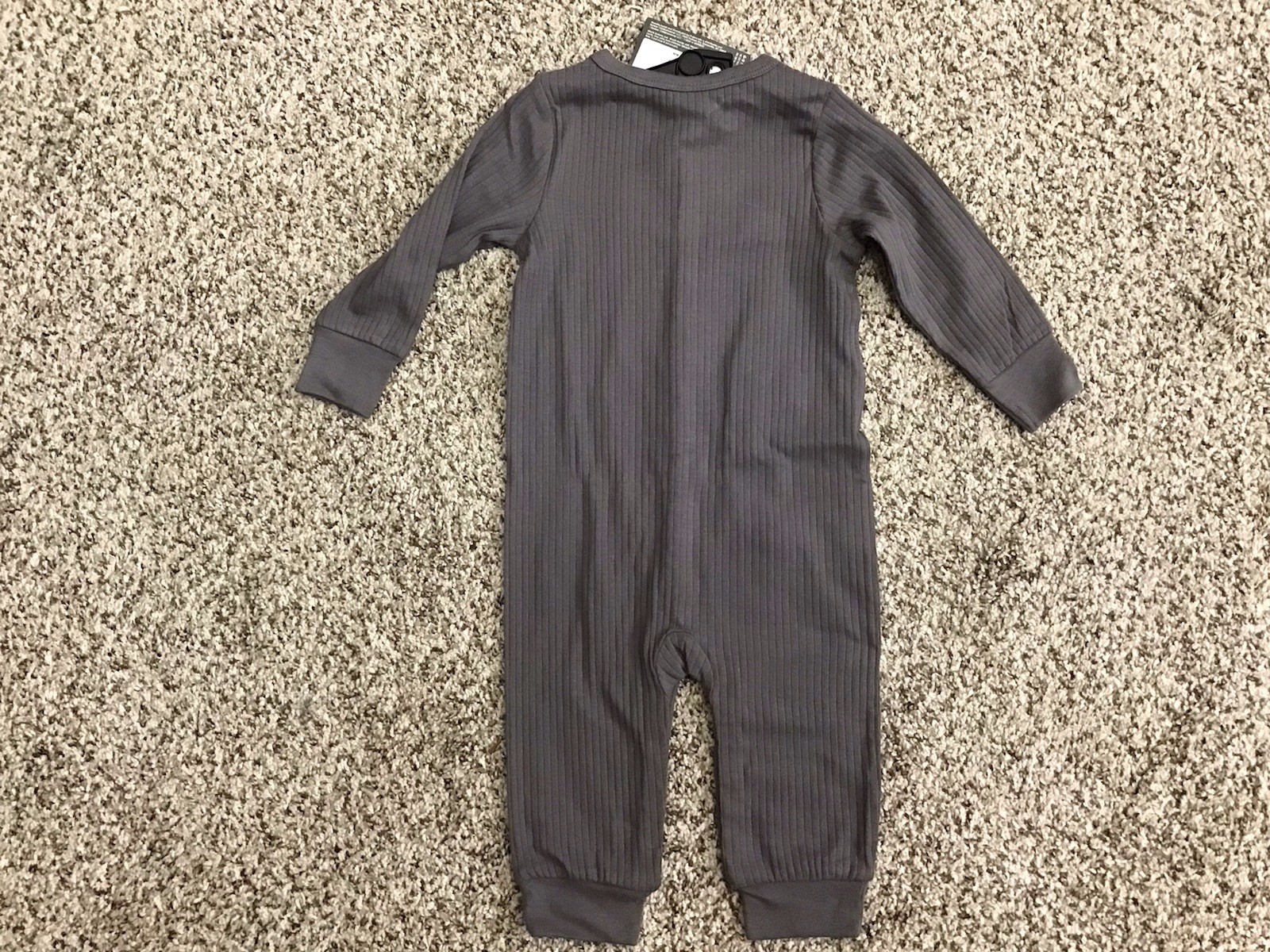 NEW INFANT Boy 6-9 Months MODERN MOMENTS BY GERBER Onsie COVERALL Gray (GM8)